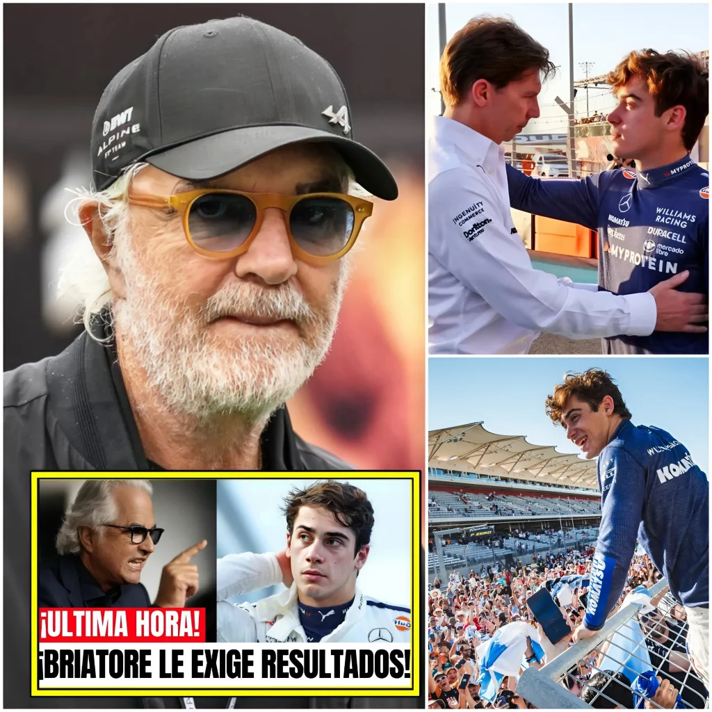 ¡ULTIMA HORA! BRIATORE EXIGE A COLAPINTO ACABAR EN EL TOP 6 EN ESTE 2025