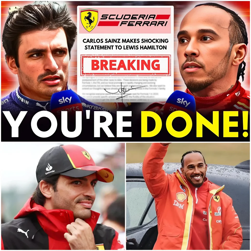 CONFIRMED: Sainz Drops Crazy BOMBSHELL On Hamilton After New Evidence Emerges In 2025!