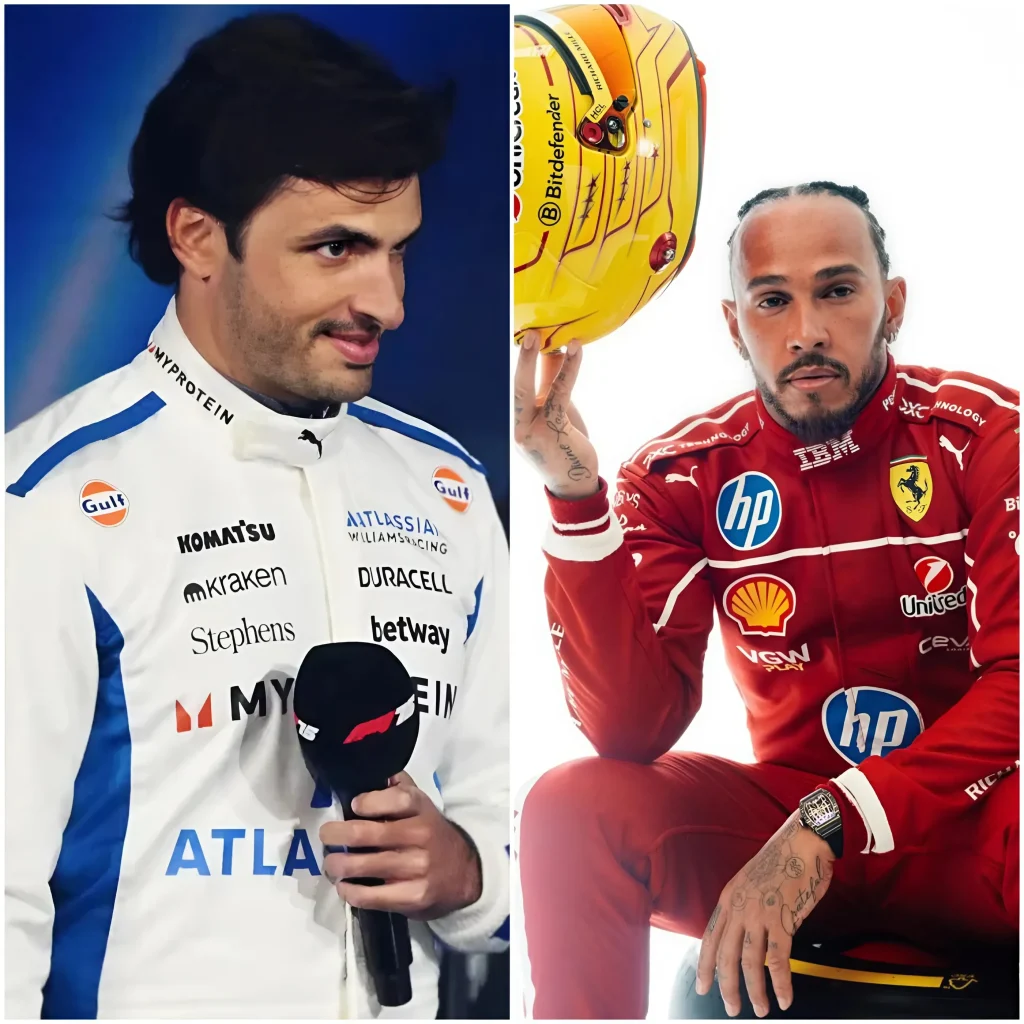 F1 NEWS!! Williams make ‘downloading’ Carlos Sainz reveal after Ferrari ‘erase’ Lewis Hamilton’s memory