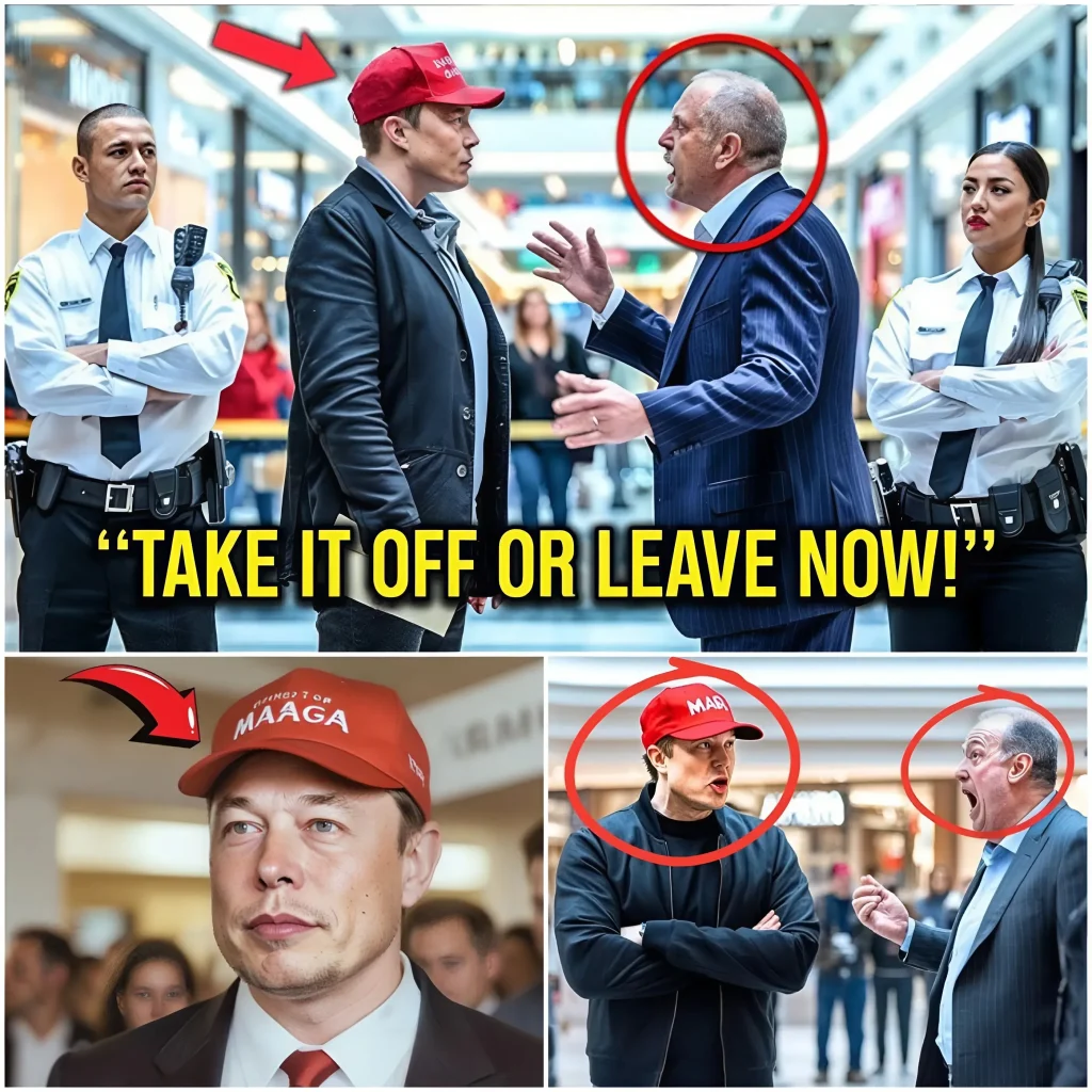 Le directeur du centre commercial licencie Elon Musk parce qu’il portait une casquette MAGA, mais que se pᴀsse-t-il ensuite…