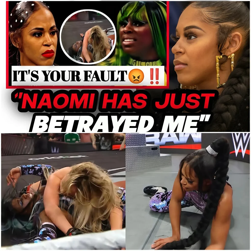 BIANCA BELAIR HAS JUST BLAMED THEIR FAILED тιтLE DEFENSE AGAINST LIV AND RAQUEL RODRIGUEZ ON NAOMI