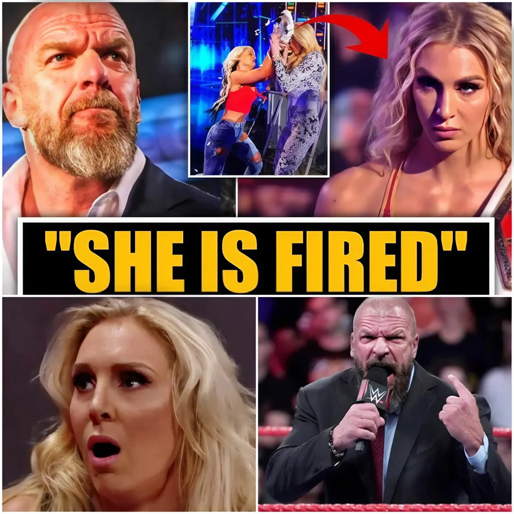 5 MINUTE AGO : Triple H Just Fired Charlotte Flair After This CCTV Footage Just Leaked.