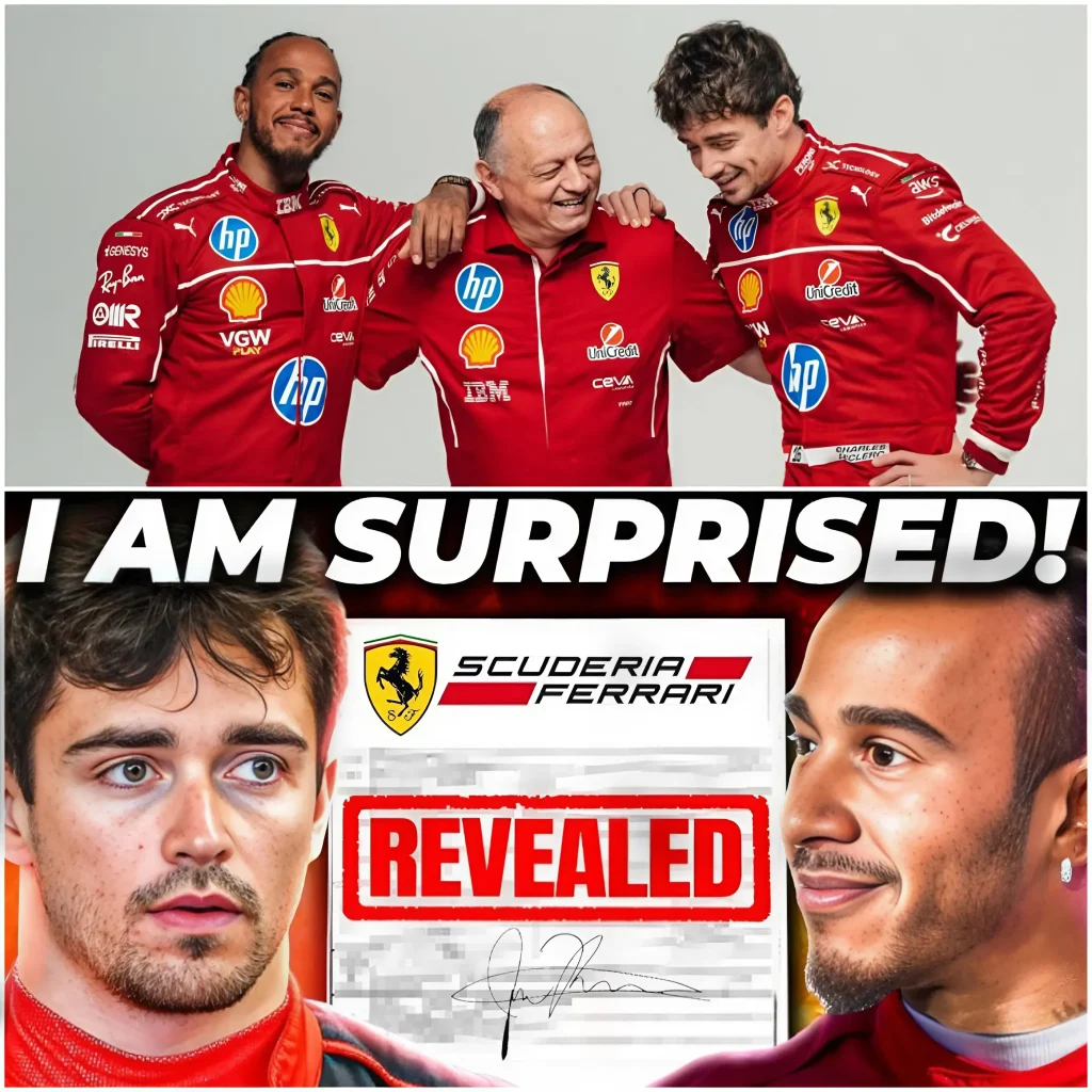 F1 NEWS!! Charles Leclerc Finally BREAKS SILENCE Over Hamilton’s Performance At Ferrari!