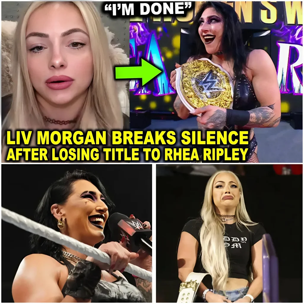 Liv Morgan Breaks Silence After Losing Women’s тιтle to Rhea Ripley on WWE RAW as Dominik is Sad