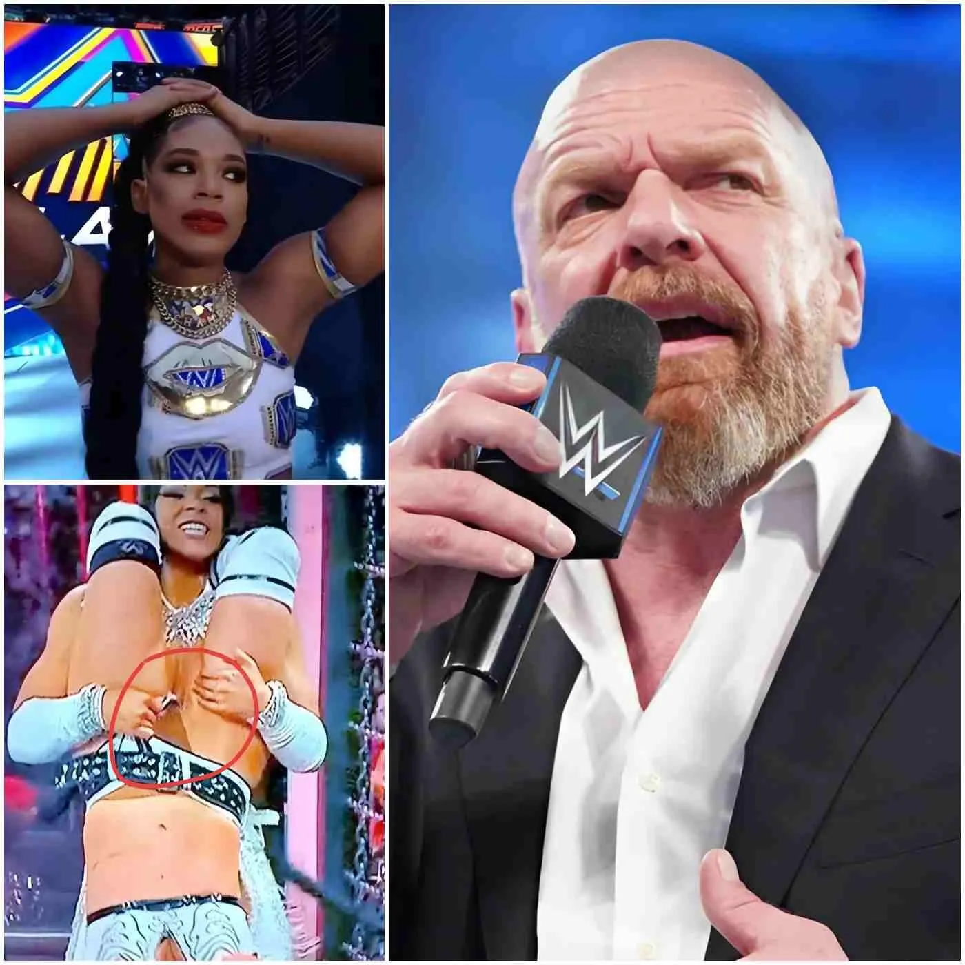 WWE SHOCKING: Triple H permanently fires Bianca Belair from WWE after she crossed the line, causing a rising female star to have a wardrobe malfunction.