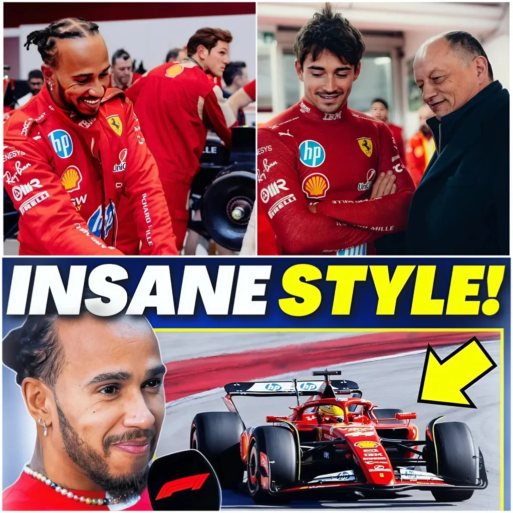 F1 NEWS! Lewis Hamilton’s INSANE Driving Style With SF-25 LEAVES Charles Leclerc SPEECHLESS!