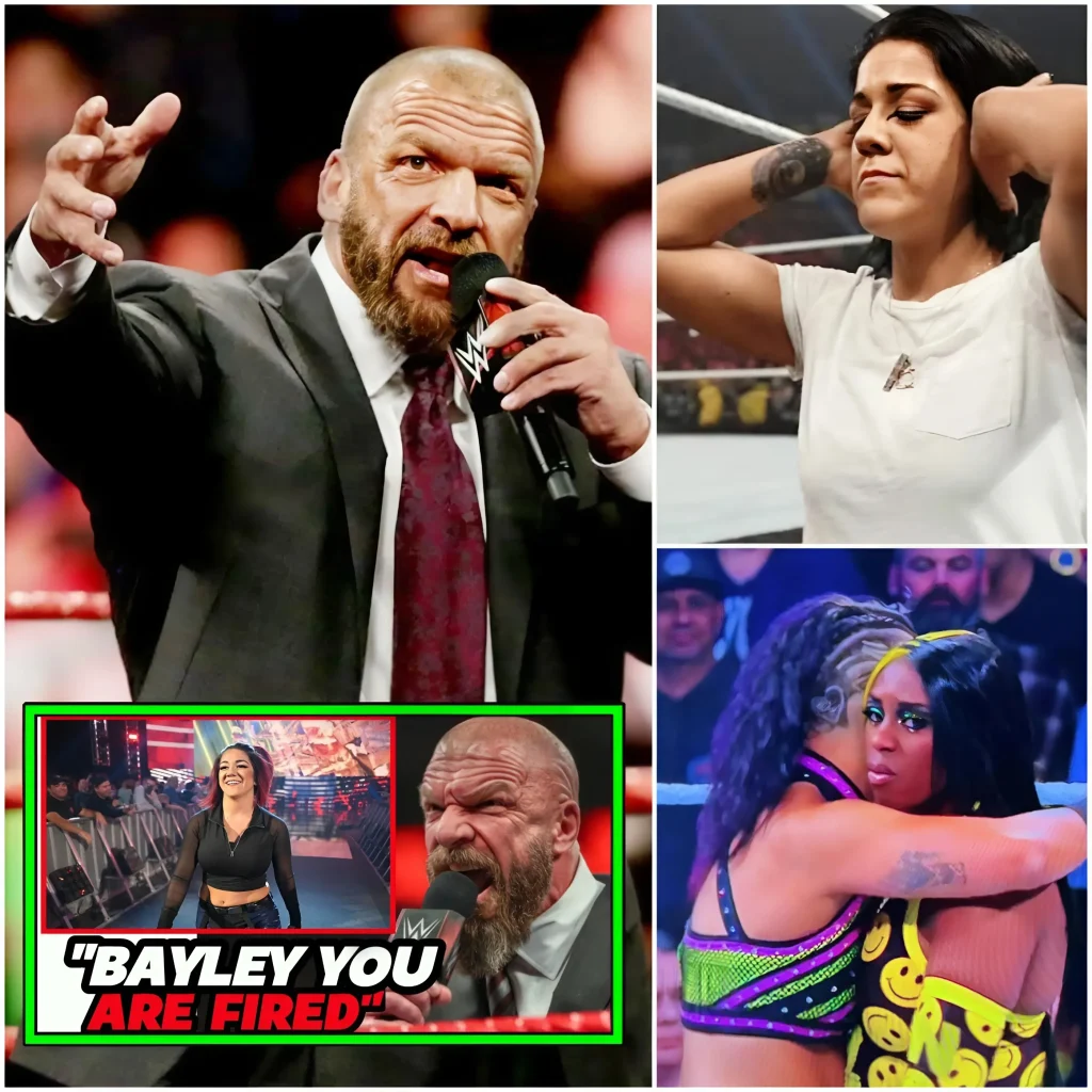 UNBELIEVABLE ❗❗ TRIPLE H JUST FIRED BAYLEY AFTER FOOTAGE SHOWS SHE’S JADE’S ATTACKER