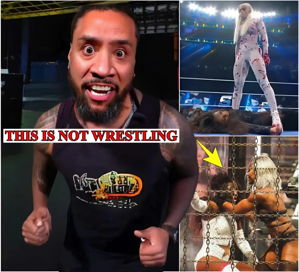 Jimmy Uso demands Triple H kick Bianca Belair and Jade Cargill out of WWE after witnessing his wife Naomi being “destroyed” by Jade on live television.