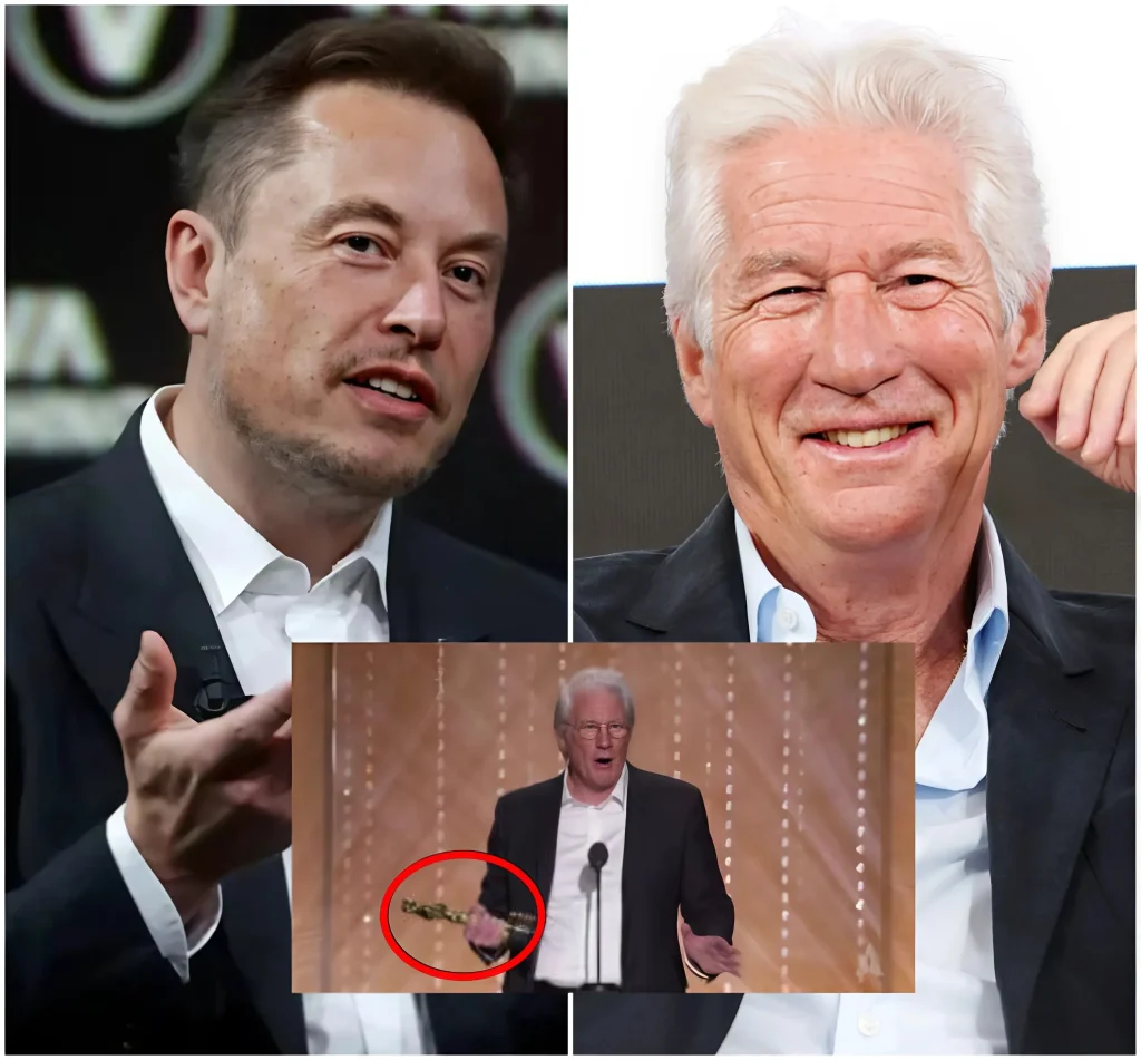 Richard Gere a appelé Elon Musk «Imbécil» juste dans les Oscars 2025, et la réaction immédiate d’Elon Musk a stupéfait tout le monde lors de la cérémonie!