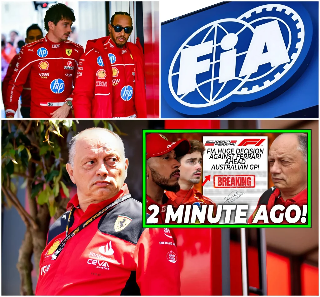 EXPOSED!! HUGE TENSION At Ferrari After FIA CONFIRM NEW DEEP SF-25 Investigation After Red Bull NEW COMPLAINT!