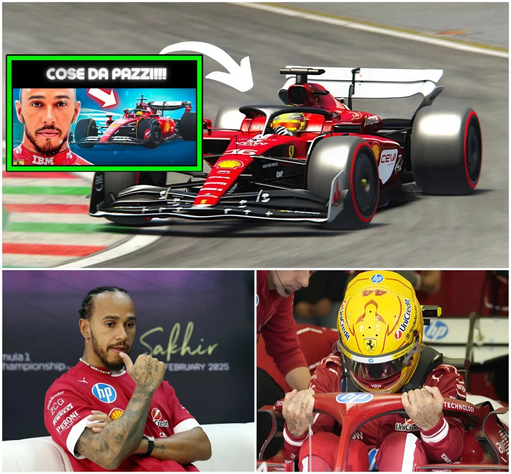 ESPLOSIVO!! PAZZESCO Svelato il FOLLE NUOVO TEST di Hamilton con la Ferrari!