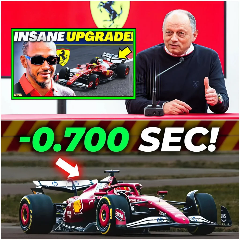 EXPLOSIVE!! Lewis Hamilton’s INSANE SF-25 Upgrade That Will Change EVERYTHING for 2025!