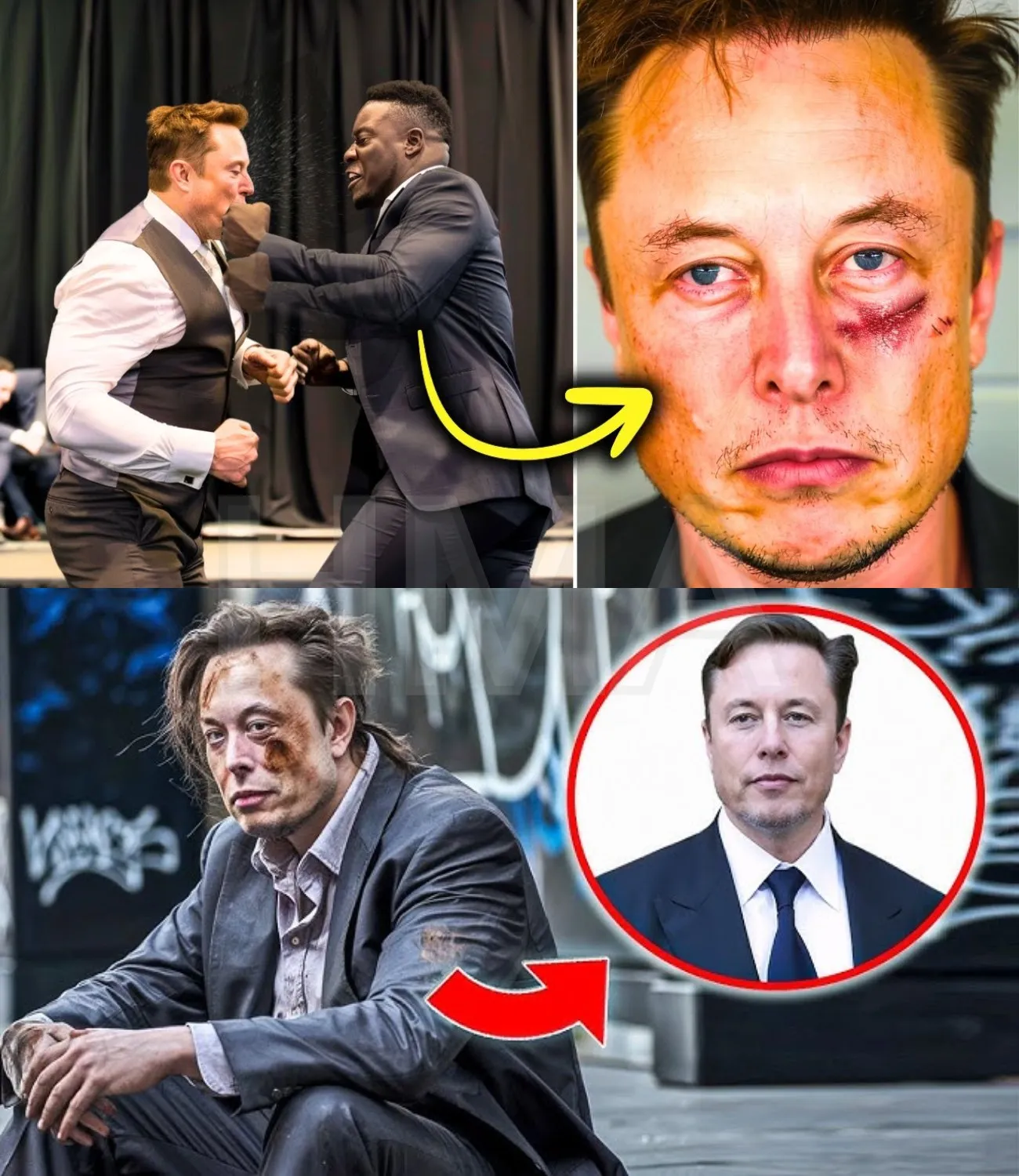 Cover Image for CHOQUE!!! Um homem negro empurrou Elon Musk para baixo em uma reunião científica simplesmente por dizer isso /dn