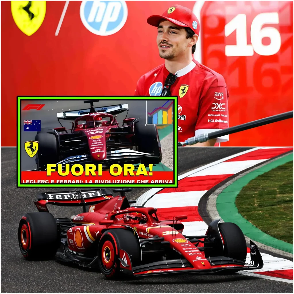 🔥 FERRARI F1 2025: CHARLES LECLERC DOMINA I RIVALI IN AUSTRALIA…