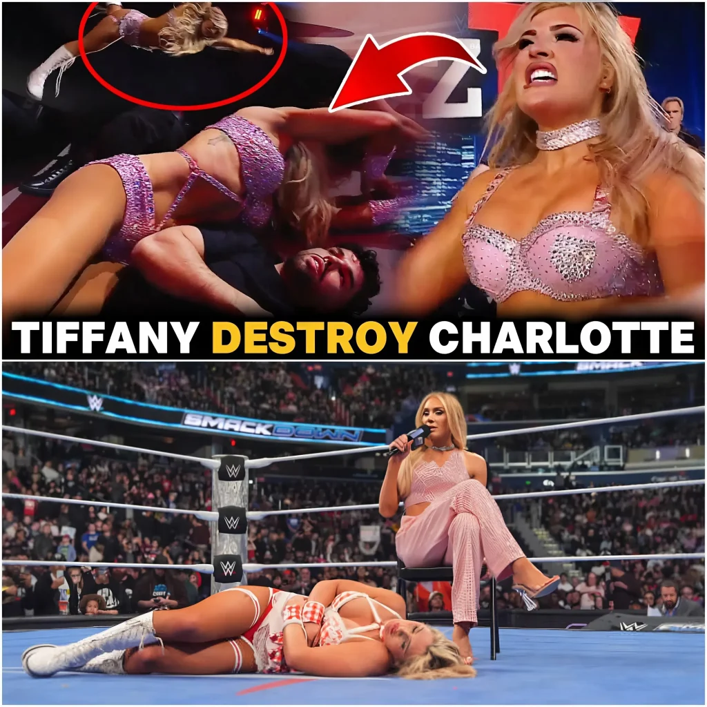 💥 BOMBSHELL!! TIFFANY STRATTON ATTACKS CHARLOTTE FLAIR AFTER HEATED MATCH!