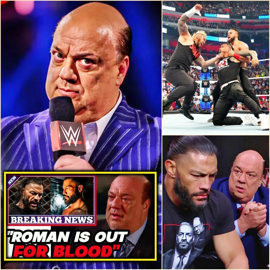 Fans in shock “Paul Heyman dropped a Shocking message about Roman reigns