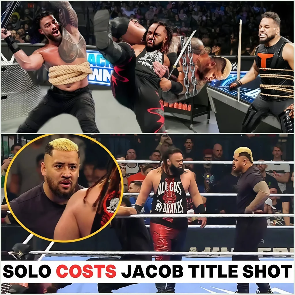 WWE NEWS: SOLO SIKOA COSTS JACOB FATU A тιтLE SH๏τ – WWE MATCH ENDS IN CHAOS!