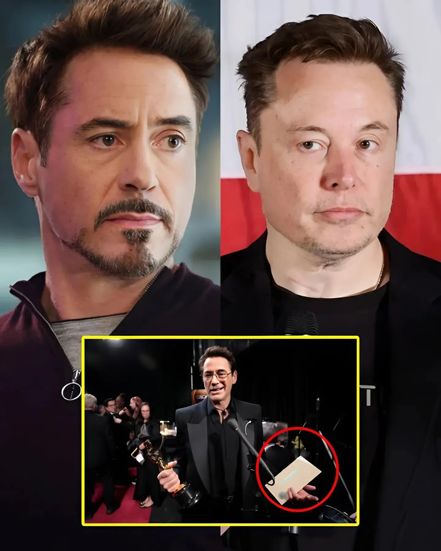 Robert Downey Jr. a traité Elon Musk de « salaud » lors des Oscars 2025, et sa réaction immédiate a stupéfié tous les participants à la cérémonie !