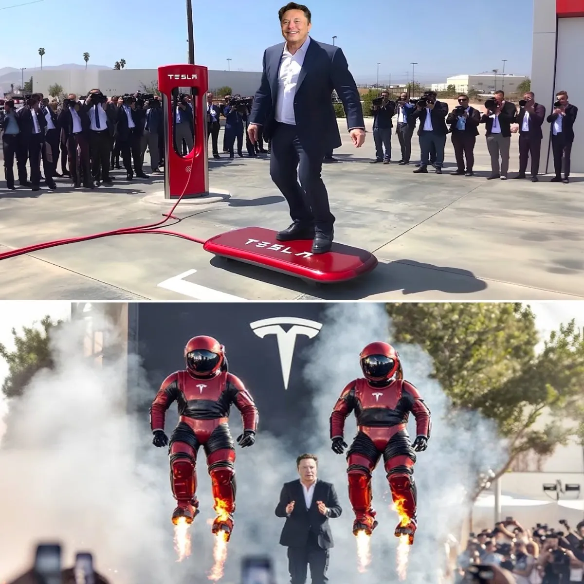 Elon Musk dévoile un prototype révolutionnaire de Tesla volante : un aperçu de l’avenir du transport aérien durable