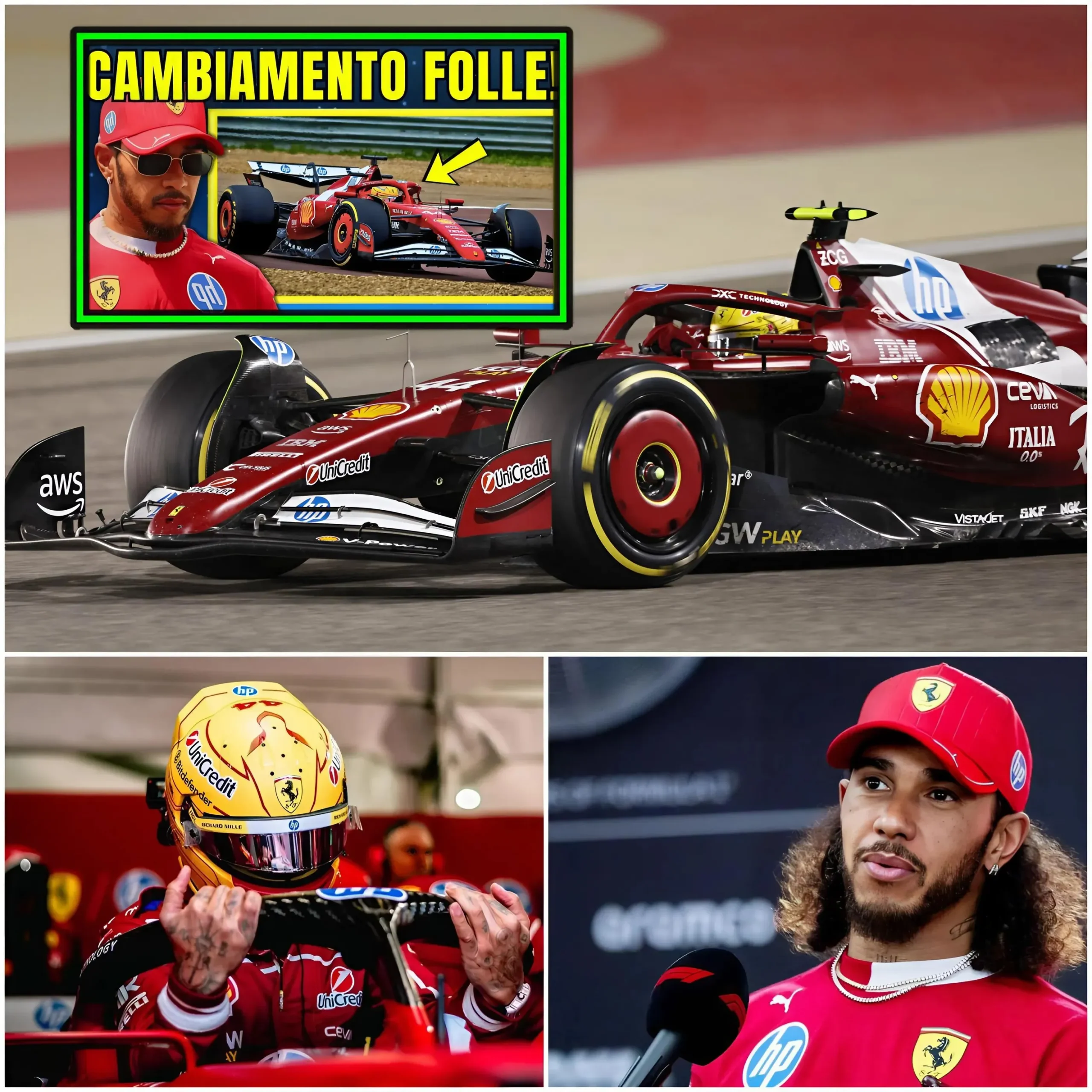 Cover Image for La Ferrari PRENDE una DECISIONE SHOCK sugli AGGIORNAMENTI della SF-25 e LASCIA Hamilton DISTRUTTO!