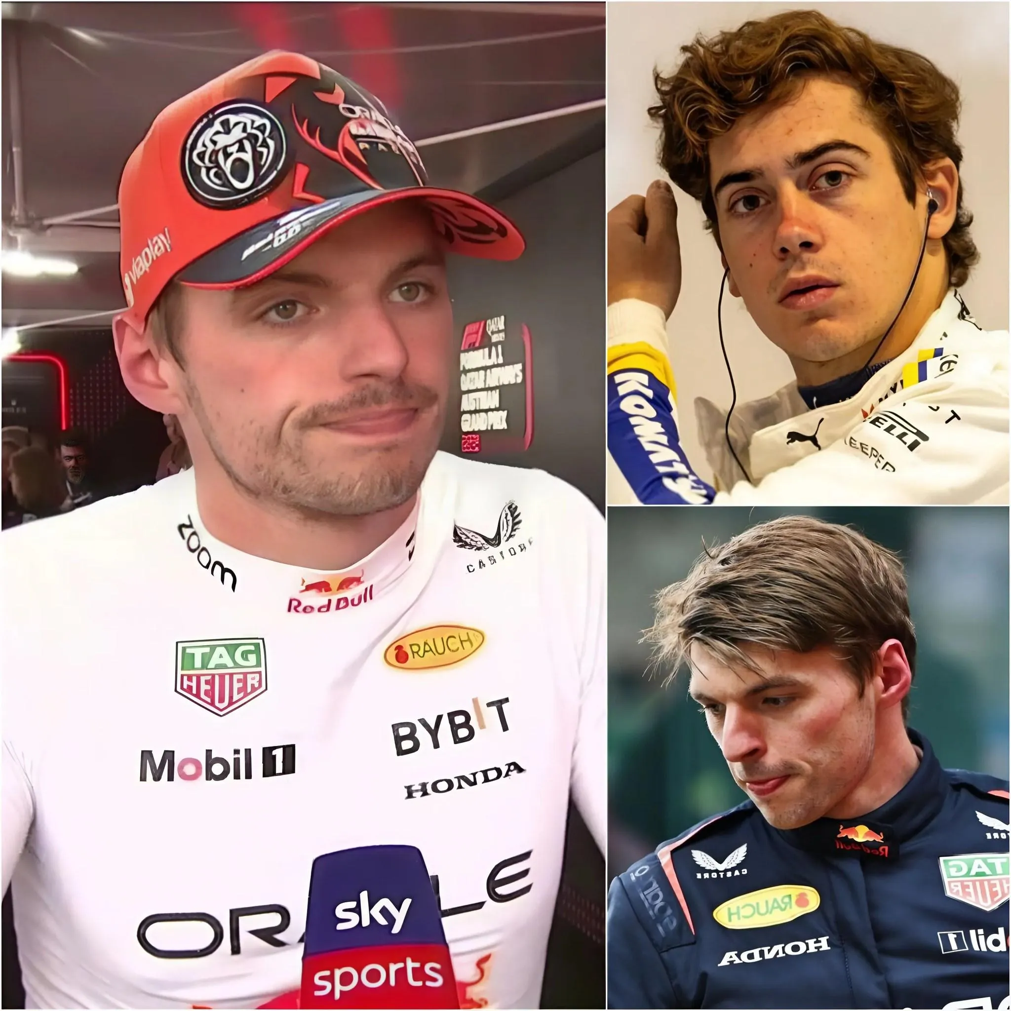 Cover Image for ÚLTIMA NOTÍCIA: Max Verstappen chama Franco Colapinto de idiota ao vivo durante uma transmissão, e ainda mais notável é a reação de Colapinto, que deixou todos atônitos, forçando Verstappen a emitir um pedido de desculpas público.