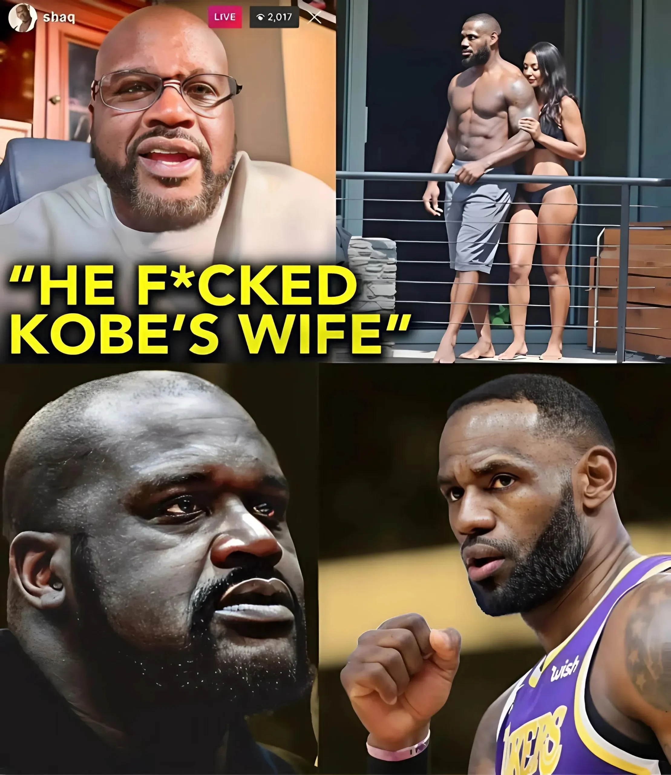 Cover Image for BREAKING NEWS: Shaq Finally Reveals Why Kobe Bryant Hated LeBron James