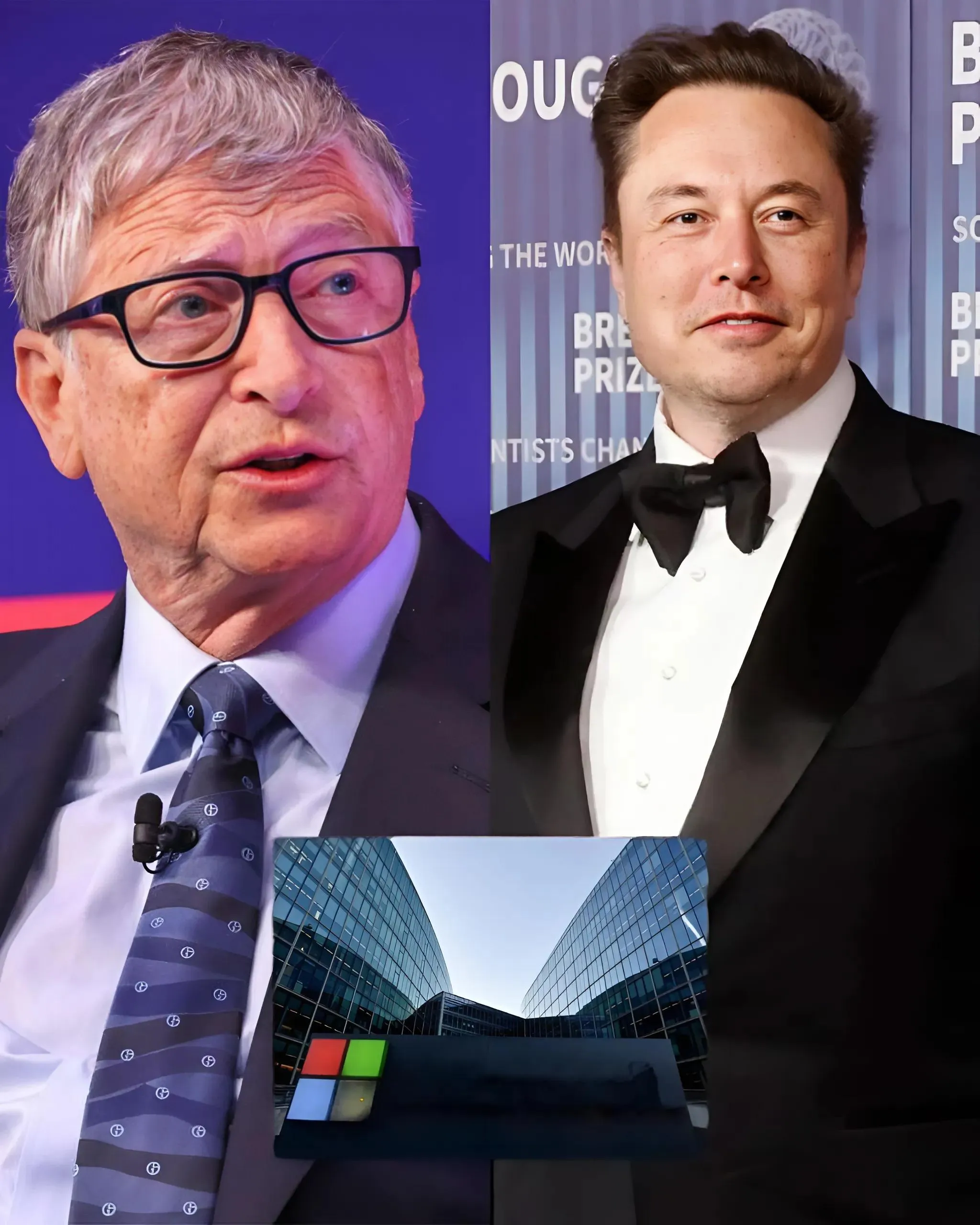 Cover Image for BREAKING : Elon Musk fait une apparition surprise à un événement Microsoft après avoir critiqué Bill Gates et poursuivi l’entreprise en justice