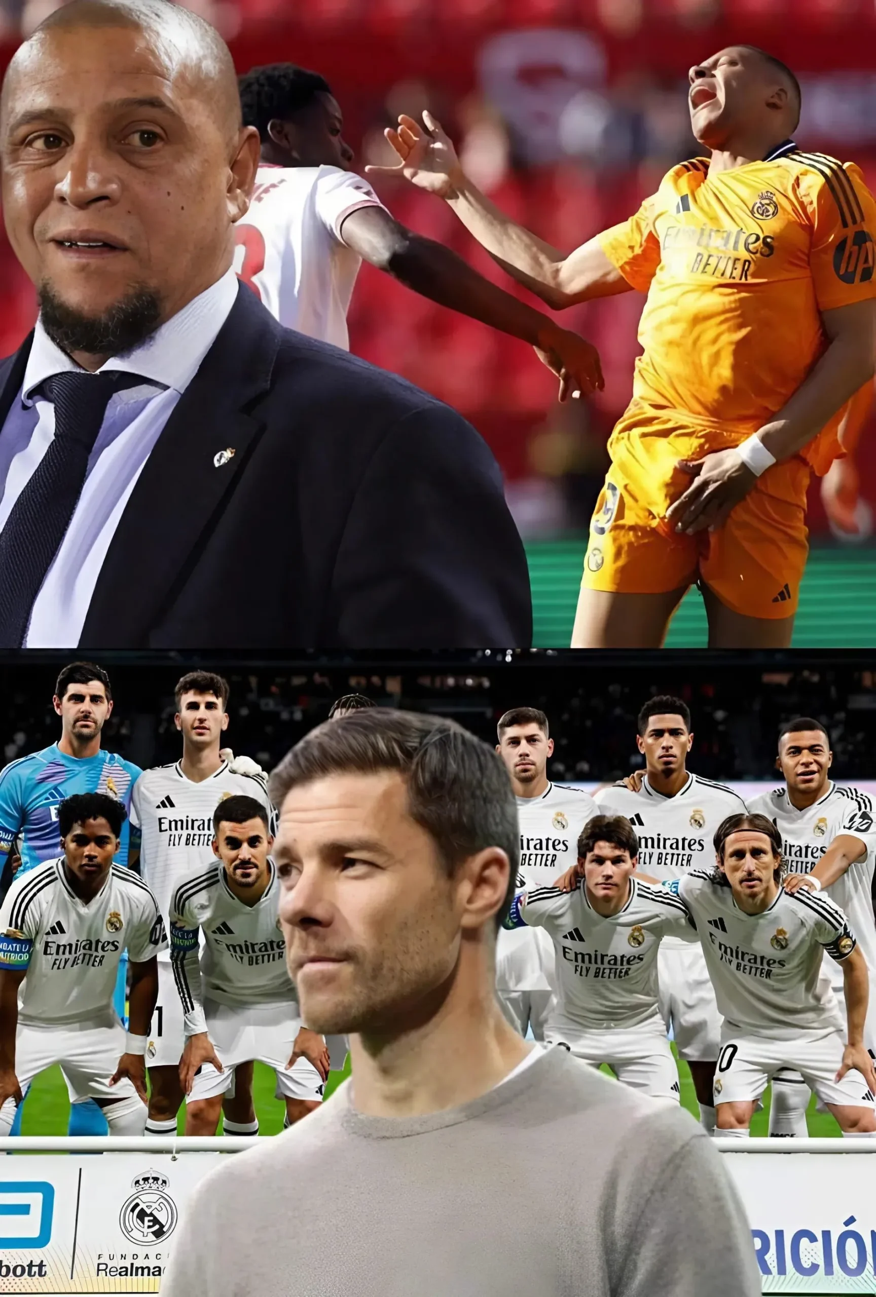 Cover Image for BREAKING NEWS 🚨🚨🚨 Just after the final whistle against Sevilla, Real Madrid legend Roberto Carlos pulled aside one of the team’s most overlooked stars and told him with complete confidence: “With Xabi Alonso in charge… you will become one of the biggest names at Real Madrid, without a doubt!”