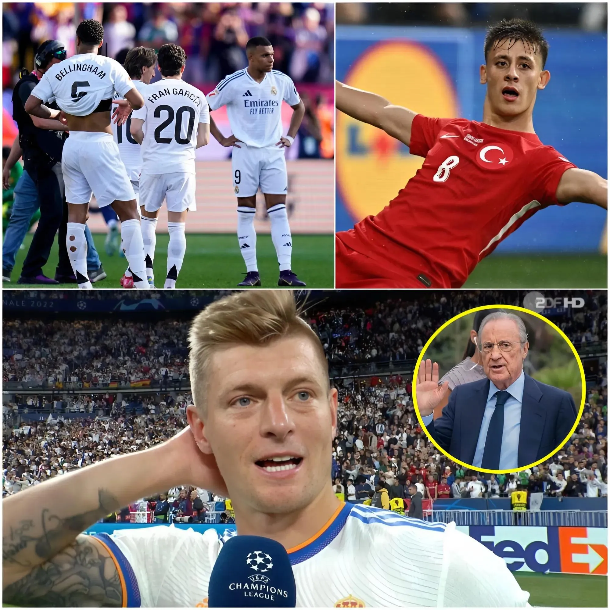 Cover Image for 🚨🚨🚨 Toni Kroos sends a direct message to Florentino Pérez and Real Madrid: “Forget Wirtz and Pedri… This is the midfielder Real Madrid MUST sign!”