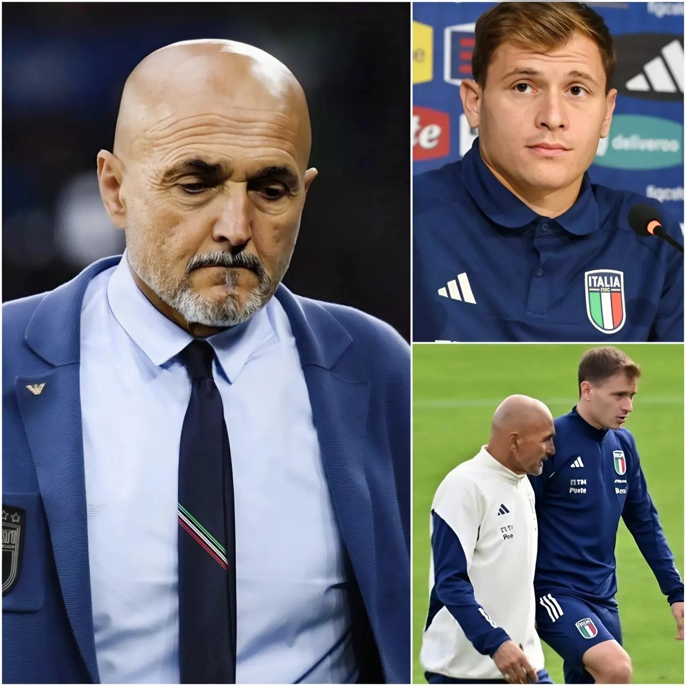 Cover Image for ULTIM’ORA SCIOCCANTE: La Nazionale Italiana Ha Esonerato il Commissario Tecnico Luciano Spalletti, e Subito Dopo il Centrocampista Barella Ha Rivelato una Verità Sbalorditiva sul Motivo del Suo Allontanamento! “CI SONO DUE PERSONE CHE HANNO PIANIFICATO DI FARLO FUORI…” – La Causa Rivelata Ha Lasciato Tutti Senza Parole…