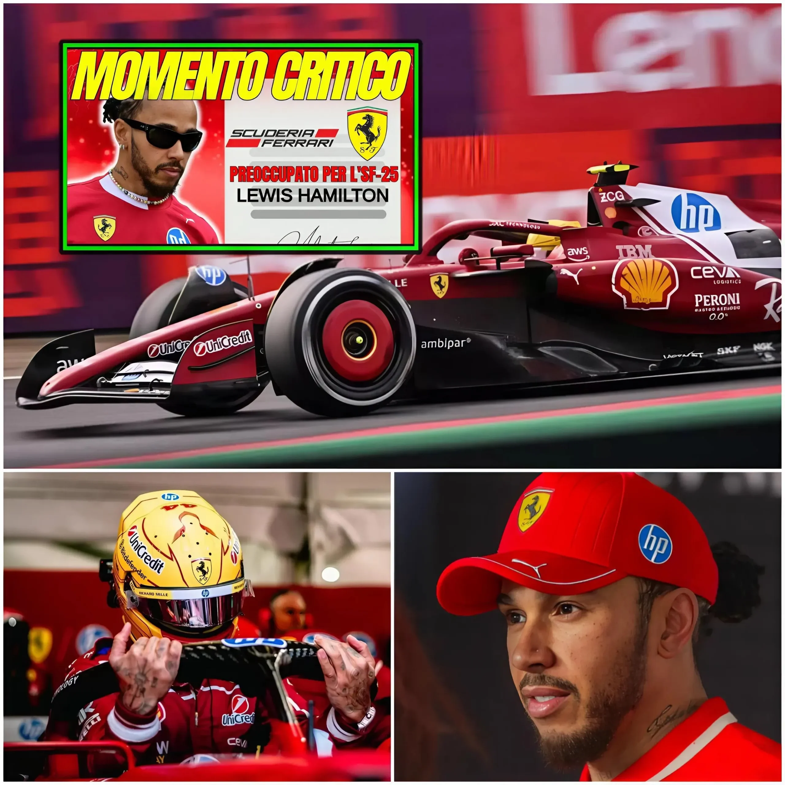 Cover Image for 🛑DERNIÈRES NOUVELLES F1 ! La bataille entre HEAT et Ferrari met HAMILTON en alerte : son contrat pourrait être menacé…