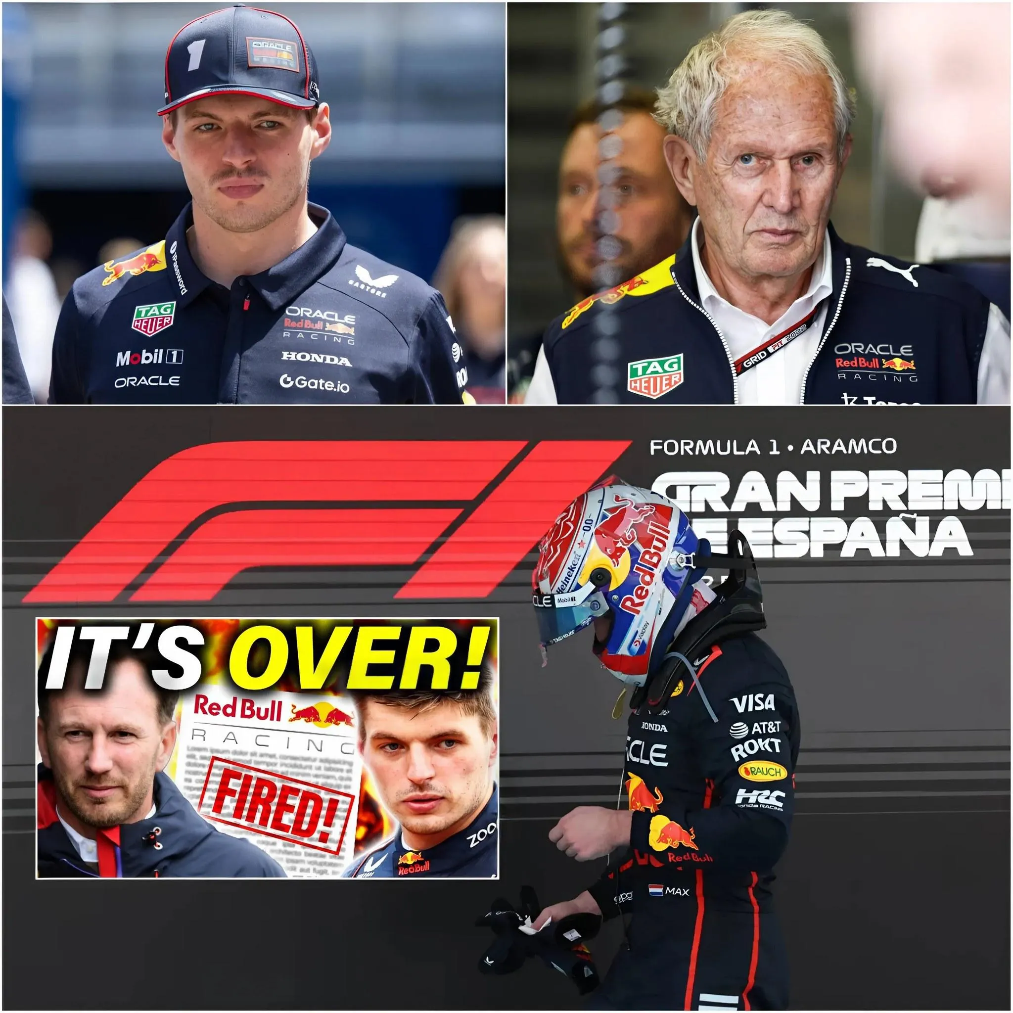 Cover Image for 📢RUMOR: Red Bull bans Max Verstappen: ‘He’s not allowed to do that anymore’.