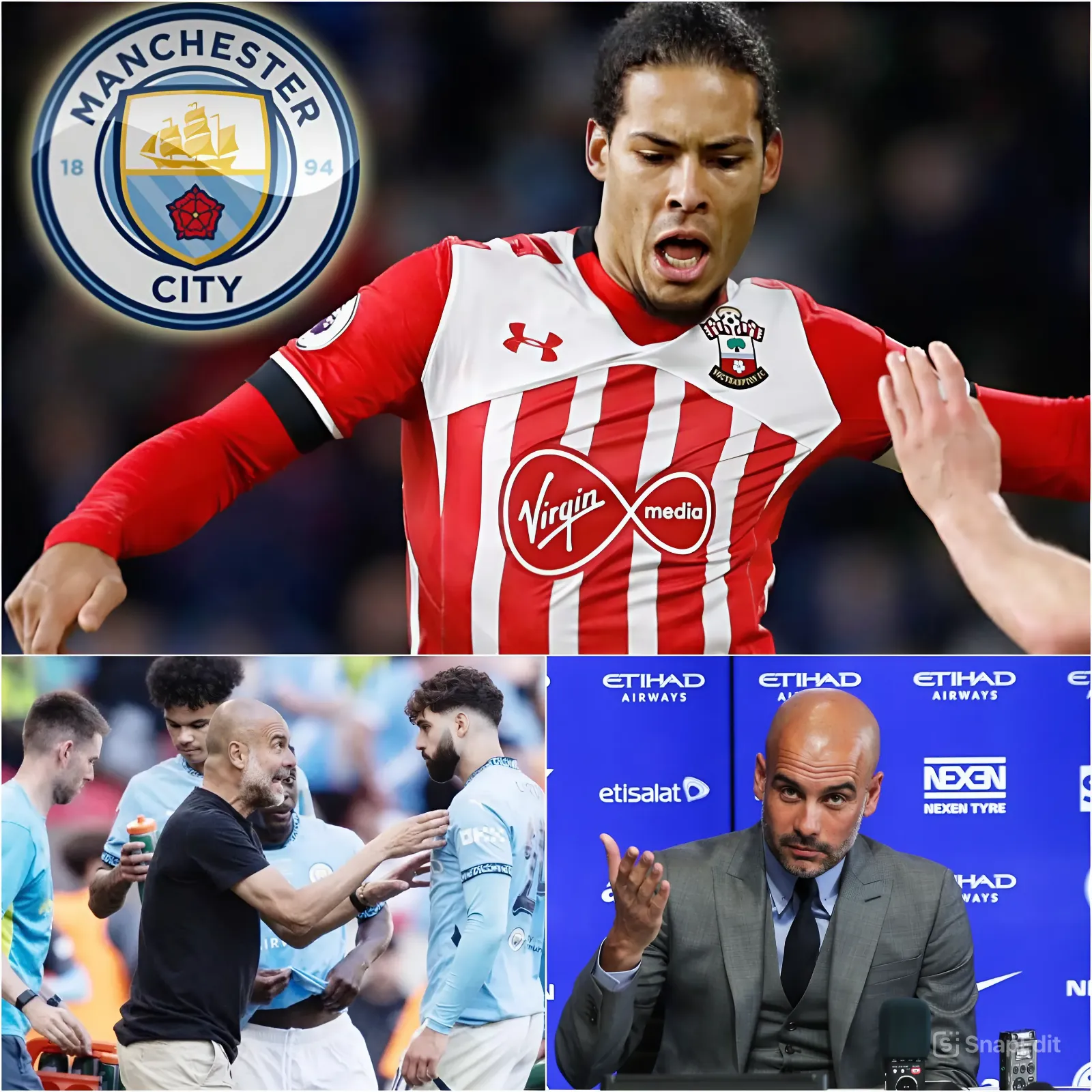 Cover Image for Pep Guardiola Identifies Defense as Manchester City’s Achilles’ Heel and Points to a Liverpool Star as the Next Defensive Target, but the Player’s Response Leaves Him Speechless.