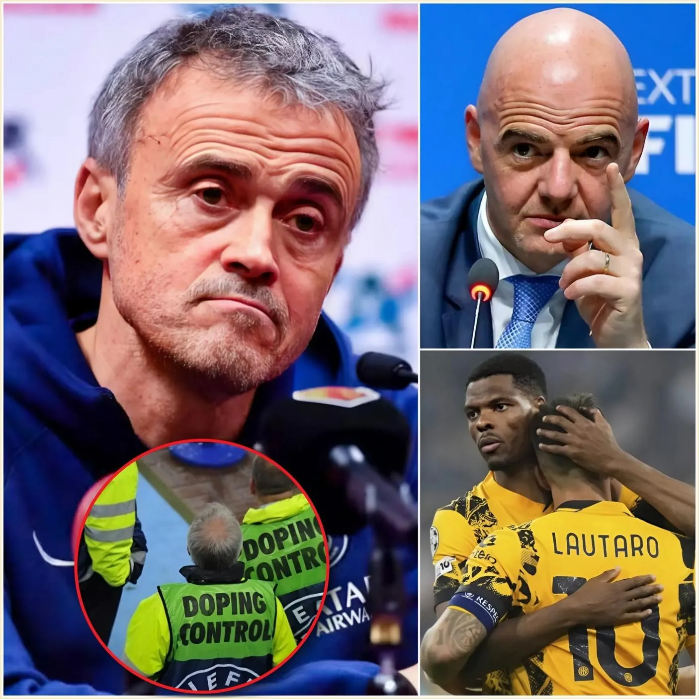 Cover Image for ULTIM’ORA SCIOCCANTE: Due Giocatori del PSG Sono Stati Convocati per un Controllo Antidoping! In Caso di Fallimento, il Risultato della Partita contro l’Inter Milan Sarà Annullato e il PSG Perderà il Suo Primo Titolo di Champions League!