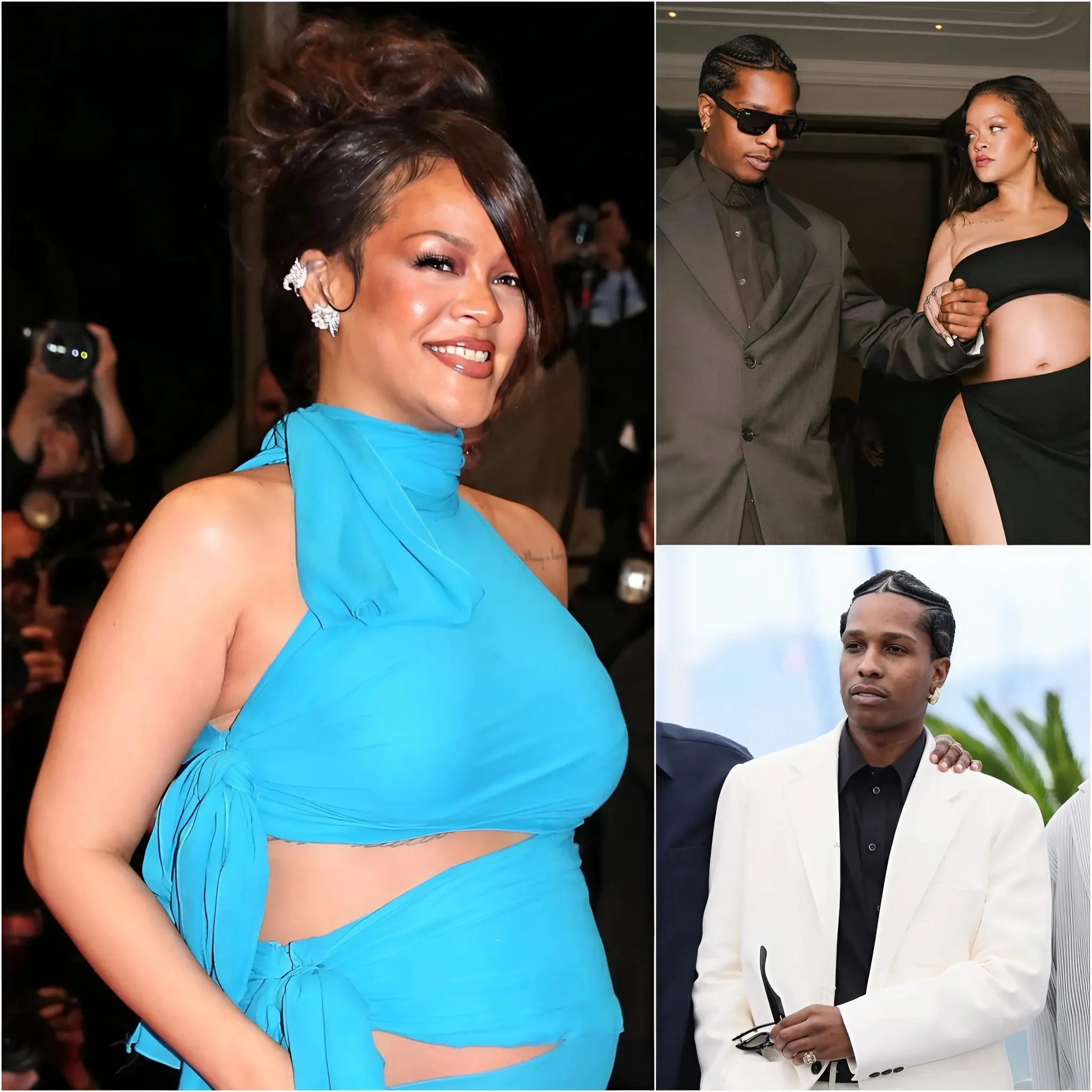 Cover Image for Rihanna announced that she would not hire a nanny for their child, although Asap Rocky did not want his wife to suffer from postpartum depression. Although he was against this decision, everyone was surprised by the surprising reason Rihanna gave, and Asap Rocky respected his wife’s decision!