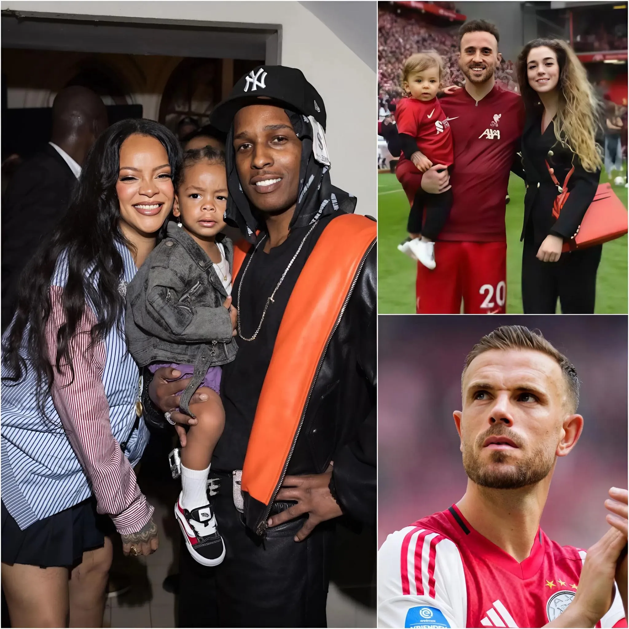 Cover Image for Rihanna and Asap Rocky have made a SHOCKING announcement to adopt “UNLUCKY” striker Diogo Jota’s baby and befriend Riot, agreeing to pay for all his expenses until he turns 18. The heartwarming gesture was rewarded with a touching thank you message from Diogo Jota’s wife – a moment that left everyone deeply moved…
