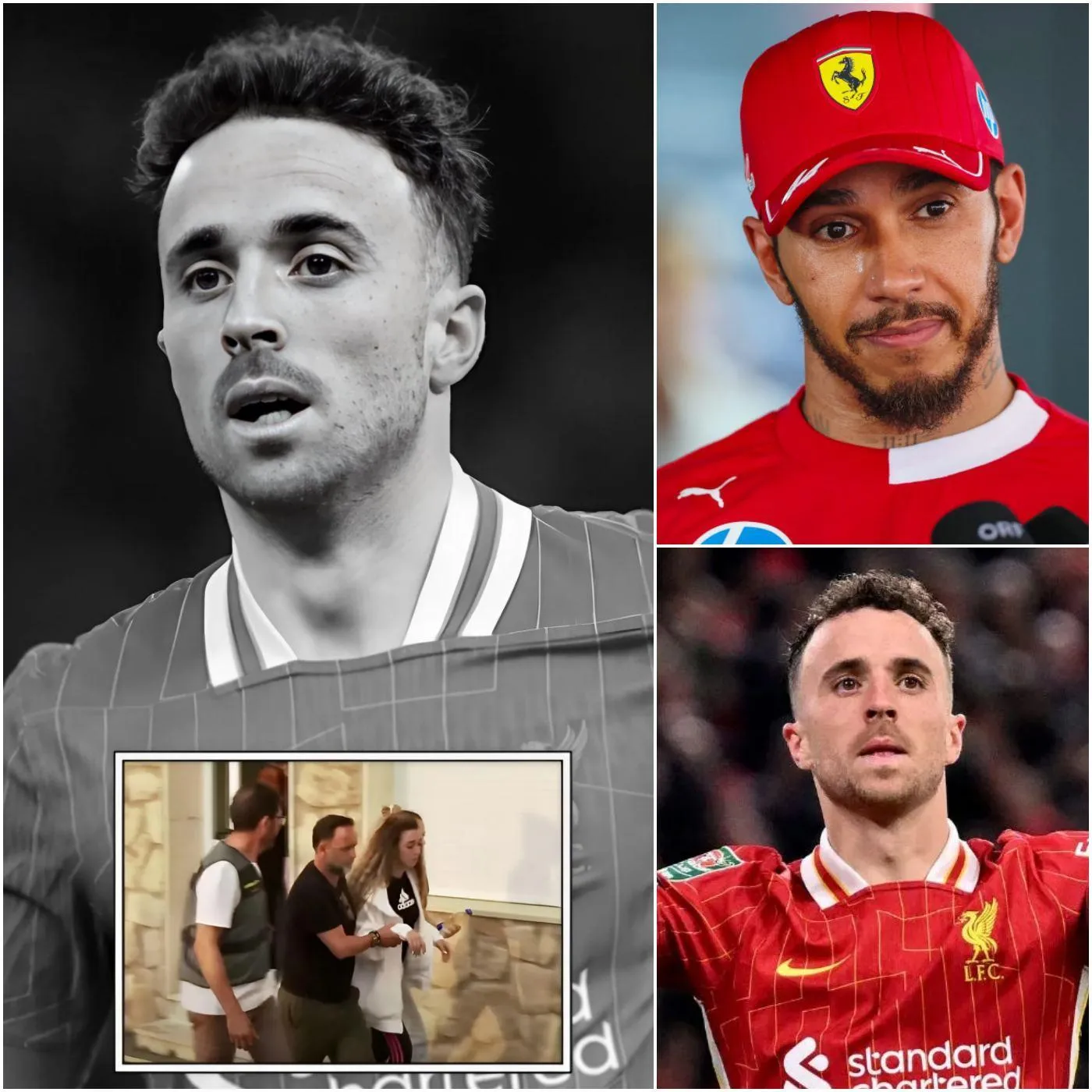 Cover Image for Lewis Hamilton offre un cadeau spécial à la famille de Diogo Jota. Son épouse déclare : « Lewis Hamilton a fait une chose merveilleuse pour ma famille, nous lui en sommes très reconnaissants… » – Des détails révélés choquent tout le monde !