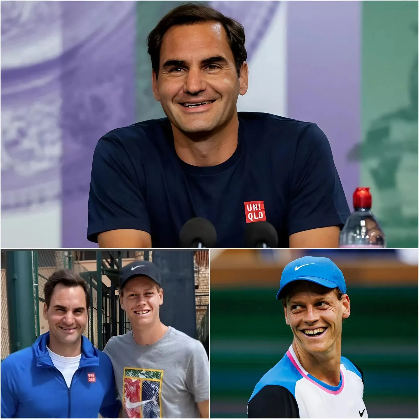 Cover Image for Roger Federer Sorprende Al Hablar Abiertamente Sobre Sinner: “lo Que Le Está Sucediendo A Sinner Es Un Crimen Contra El Tenis. ¿cómo Se Puede Ser Tan Cruel Y Abandonar A Un Joven De 23 Años Que Lleva Sobre Sus Hombros El Peso De Toda Una Nación?”. También Lanza Una Advertencia De Diez Palabras Que Conmociona A Todo El Mundo Y Desata Una Intensa Controversia. Sinner Responde En Cinco Minutos…