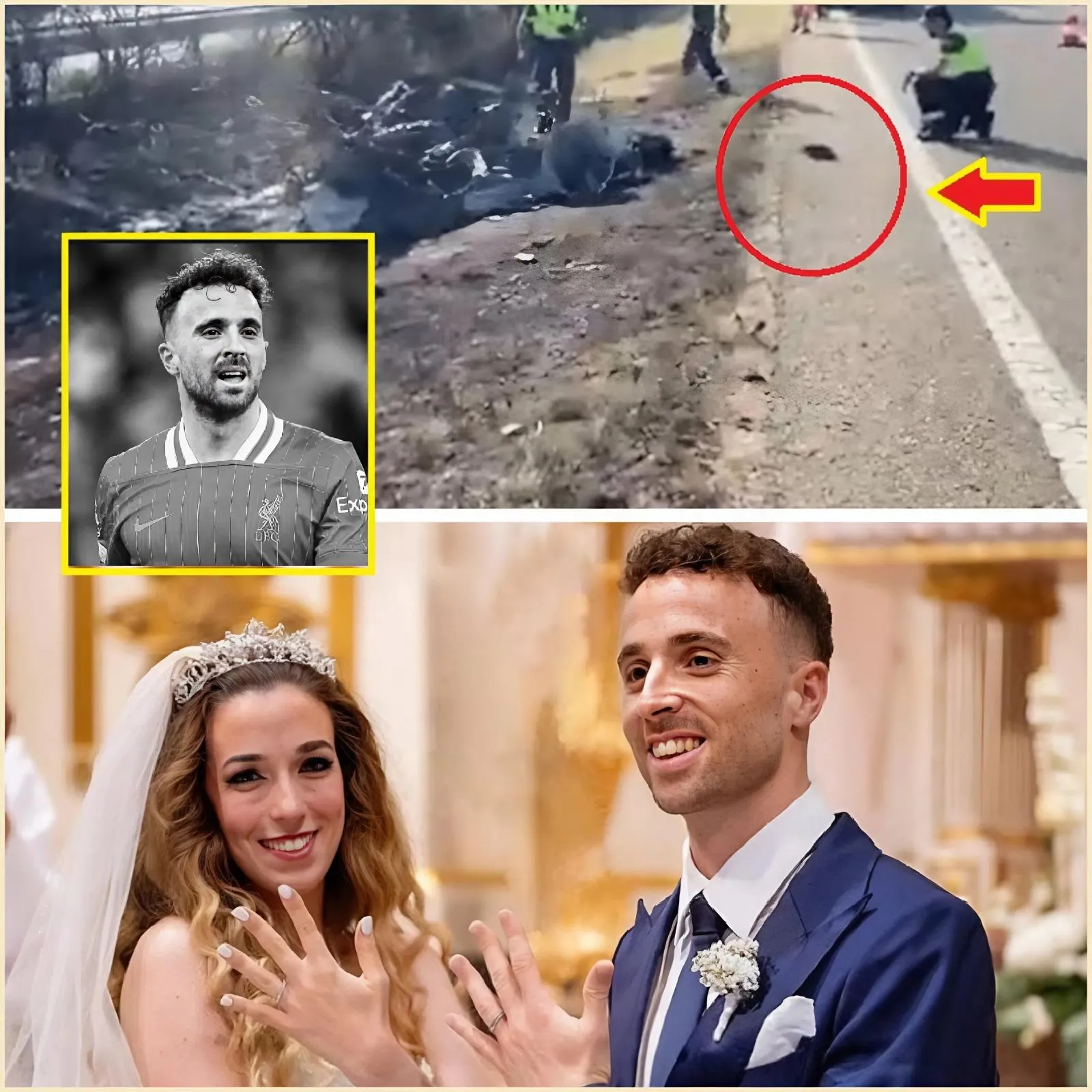 Cover Image for CINCO SEGUNDOS ANTES DE LA TRAGEDIA: El emotivo último mensaje que la estrella del Liverpool Diogo Jota envió a su esposa — solo tres palabras, pero suficientes para hacer llorar a muchos 👇