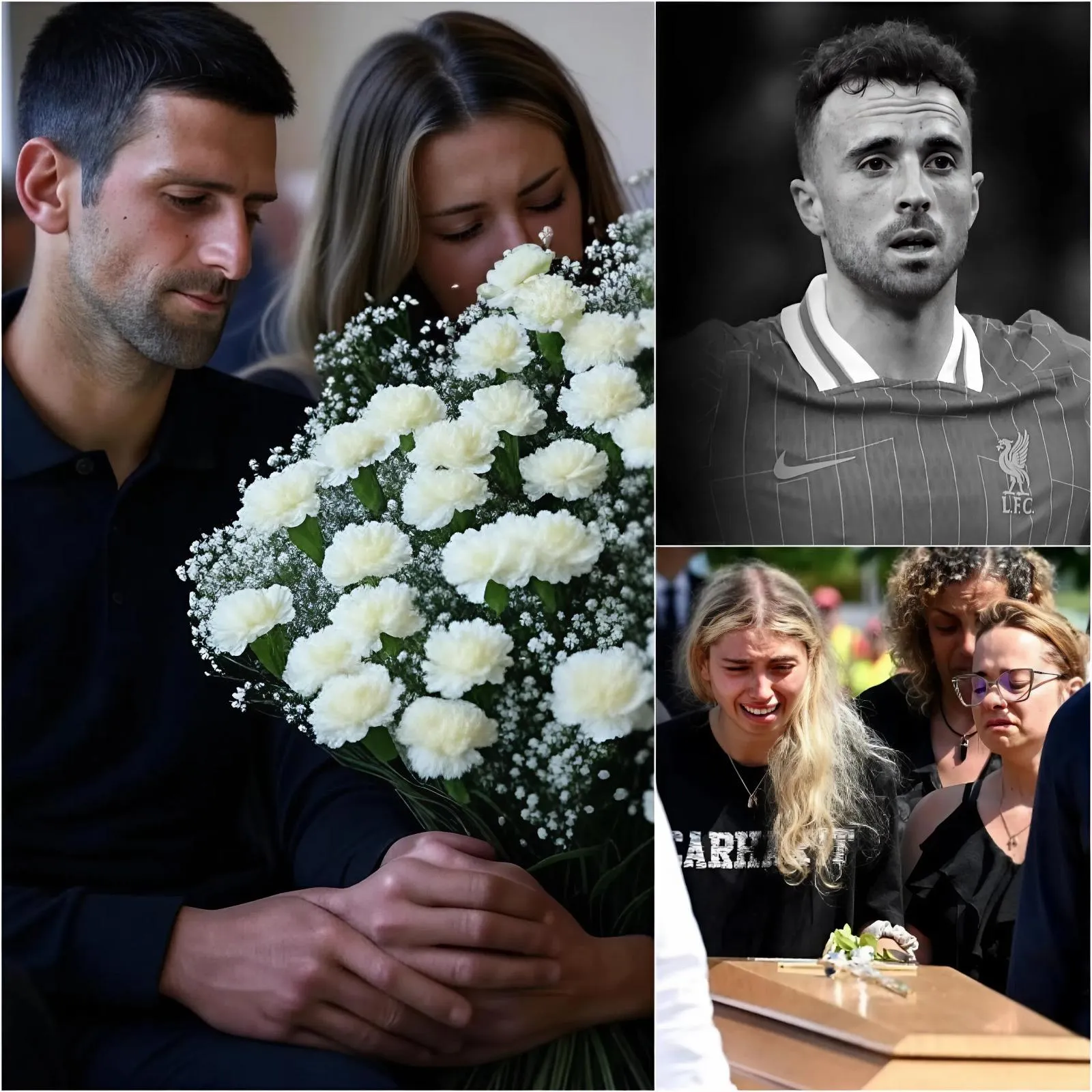 Cover Image for TRISTE NOTICIA: Djokovic y su esposa sorprenden a Diogo Jota con una visita y le traen un regalo que llena de lágrimas a todos. Djokovic revela que Diogo Jota es el jugador favorito de su hijo, quien se convirtió en una promesa increíble con tan solo cuatro años..