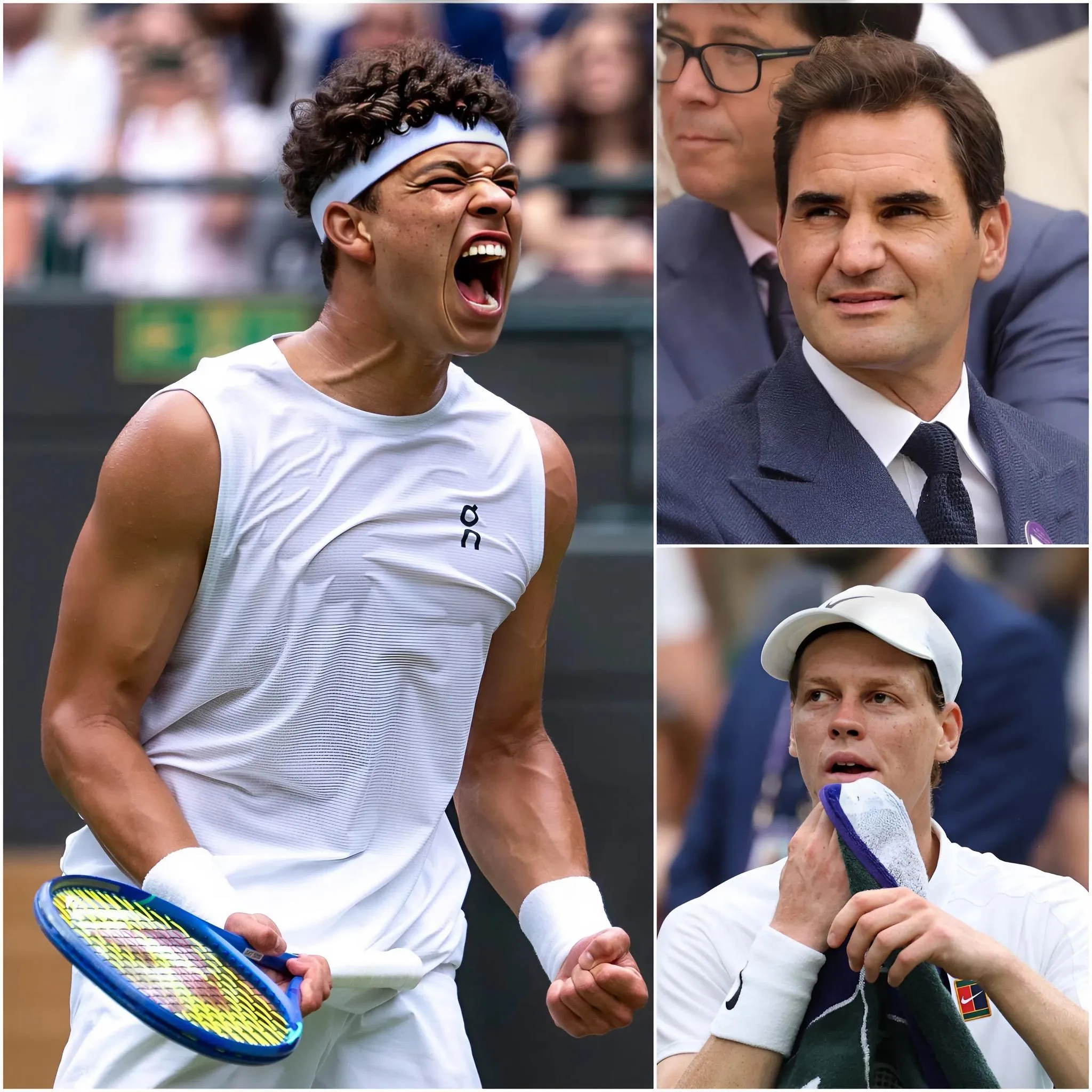 Cover Image for 🔴 DRAMMA A WIMBLEDON: Ben Shelton ha scatenato i social media prima della partita quando ha affermato che la sua vittoria nei quarti di finale era dovuta al favoritismo e alla fortuna di Grigor Dimitrov e degli organizzatori. Roger Federer ha risposto immediatamente con sole nove parole, lasciando l’astro nascente senza parole.