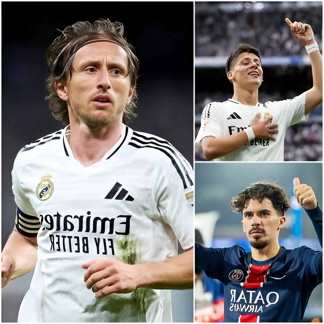 Cover Image for El Real Madrid cambia repentinamente de dirección: el presidente Pérez había aprobado gastar 80 millones de euros para fichar a Vitinha como reemplazo de Modric, pero tras una reunión cerrada, cambió de dirección y optó por “un joven jugador que está creando caos silenciosamente dentro del club”…