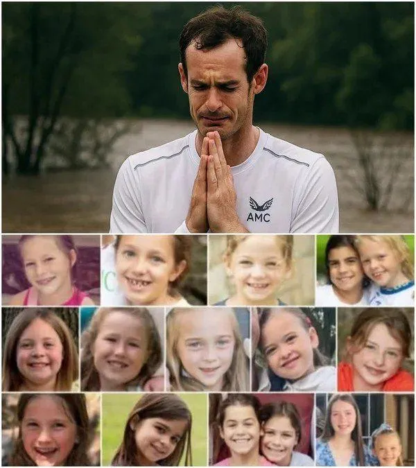 Cover Image for È il tipo di notizia che fa fermare il mondo: tutte le 27 ragazze scomparse durante le inondazioni del 4 luglio al Camp Mystic nella contea di Kerr, in Texas, sono state ora confermate morte. In mezzo a questo dolore, una voce si è distinta—non da un palco, ma dal cuore. Andy Murray ha donato 1,5 milioni di dollari per aiutare le famiglie delle vittime e i soccorritori.