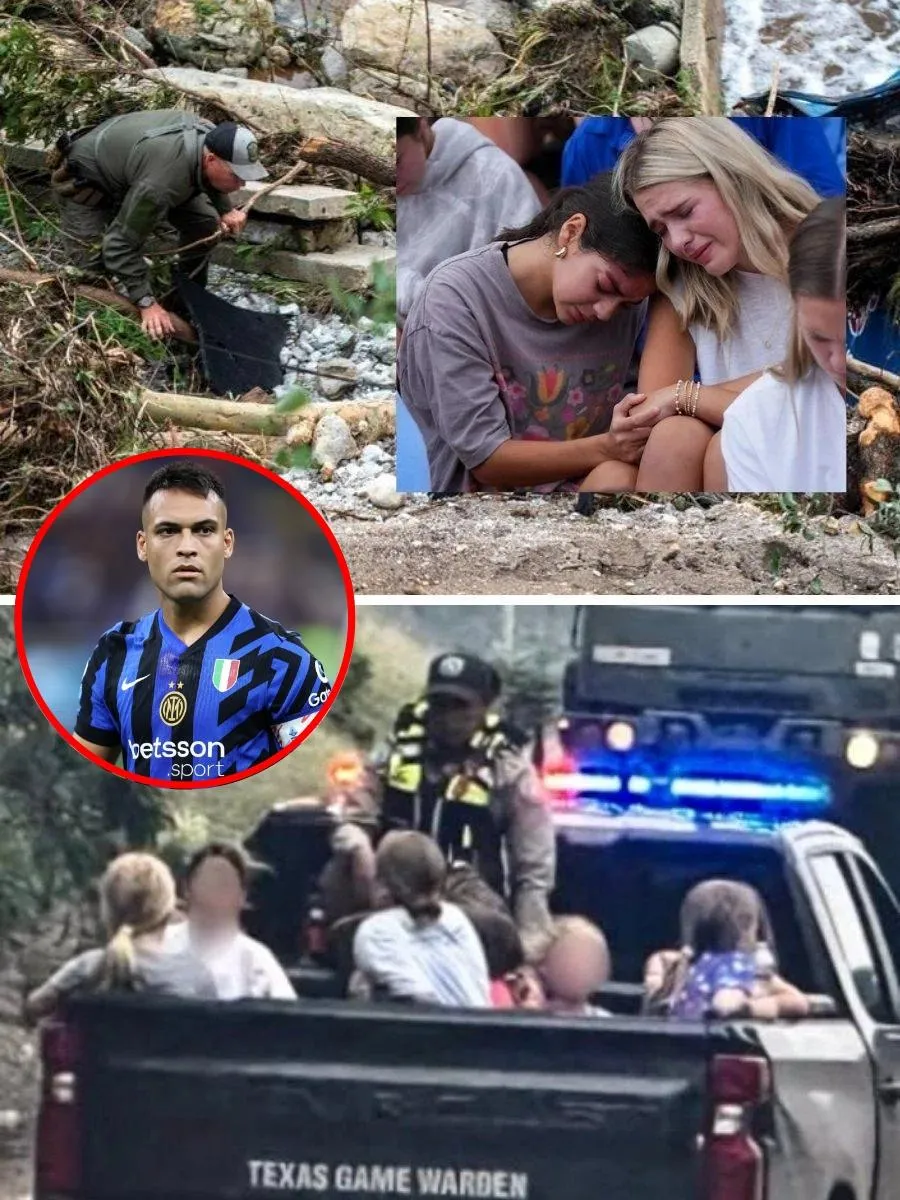 Cover Image for Un miracolo ha appena sconvolto il pianeta: tre ragazze scomparse da un campo estivo in Texas sono state inaspettatamente ritrovate coscienti all’interno di un tronco d’albero cavo, a meno di un miglio dal campo. Non appena la notizia si è diffusa sui social media, l’intera comunità è esplosa di emozione. Nessuno si aspettava che Lautaro Martinez intervenisse immediatamente: lui…