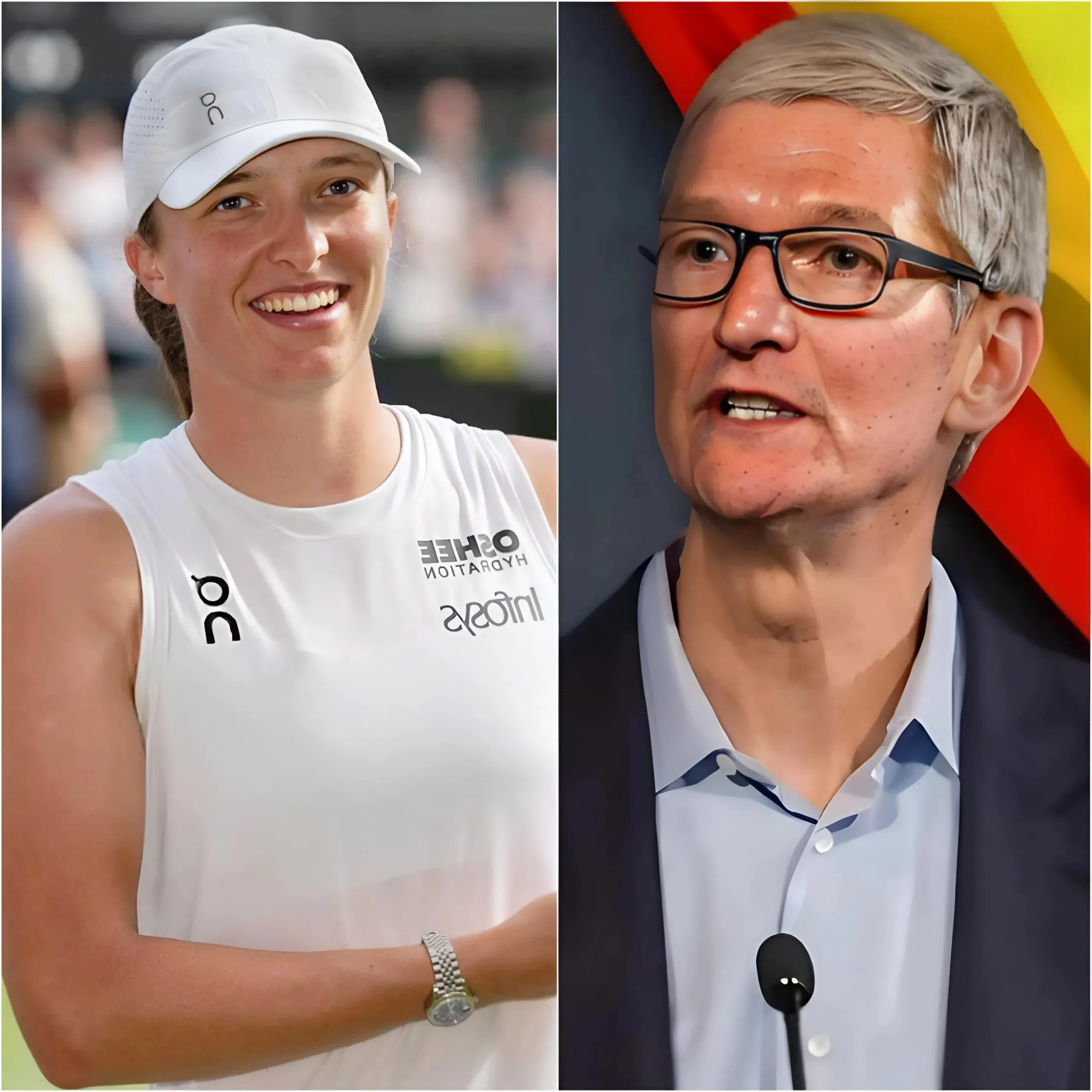 Cover Image for ÚLTIMA HORA: El multimillonario activista LGBT Tim Cook le ha ofrecido a Iga Świątek, campeona de tenis individual femenino de Wimbledon, un contrato de 199 millones de dólares con la condición de que aparezca en anuncios pro-LGBT en todos los eventos a los que asista. En respuesta, Pimblett emitió un comunicado que conmocionó al mundo del deporte.