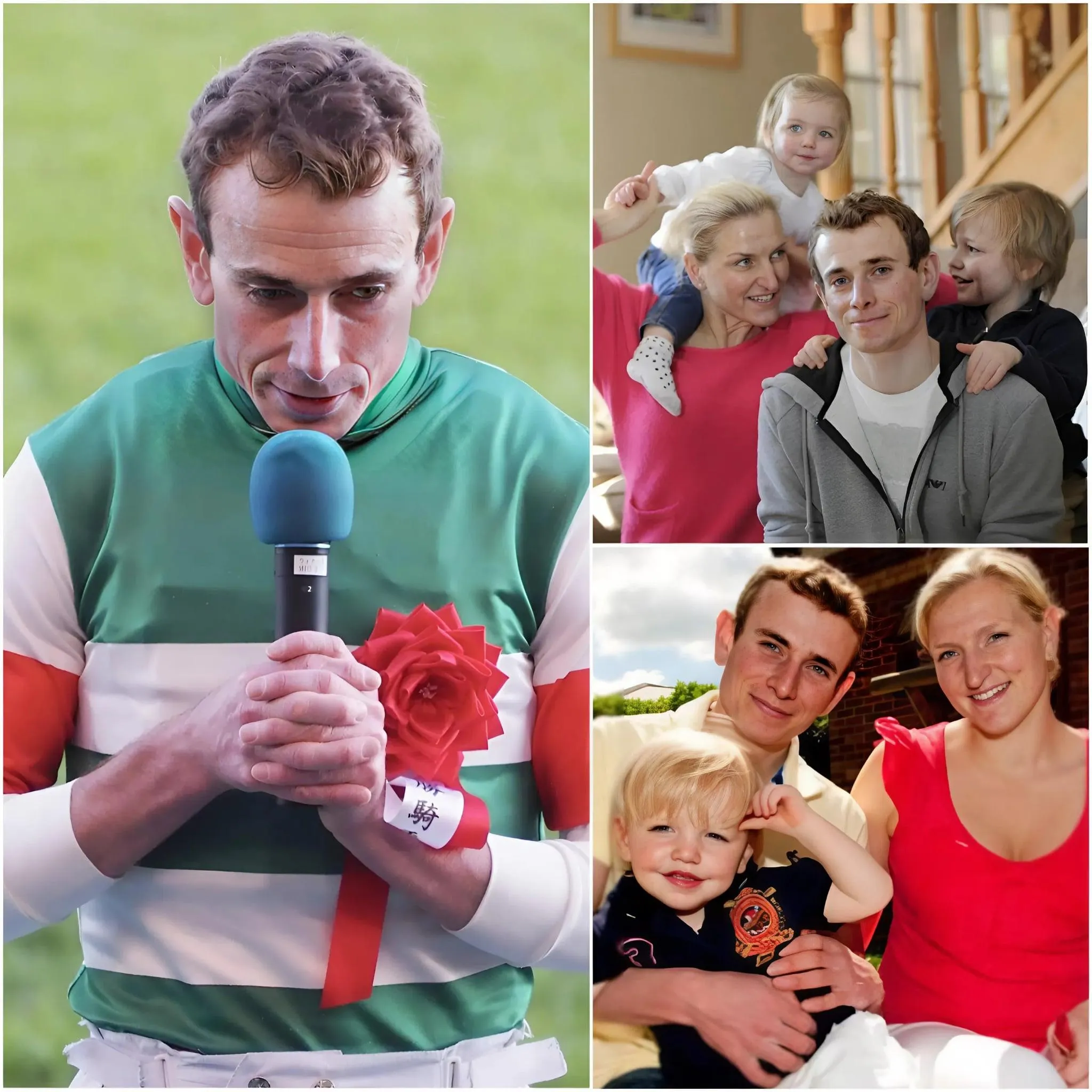 Cover Image for Racing Drama Unveiled: Ryan Moore’s Shocking Family Secrets Exposed – “My Wife Saved Me from the Brink, but Our Love’s a Battlefield!” – A Jaw-Dropping Revelation Ignites Chaos as the Jockey’s Personal Life Steals the Spotlight at Royal Ascot 2025