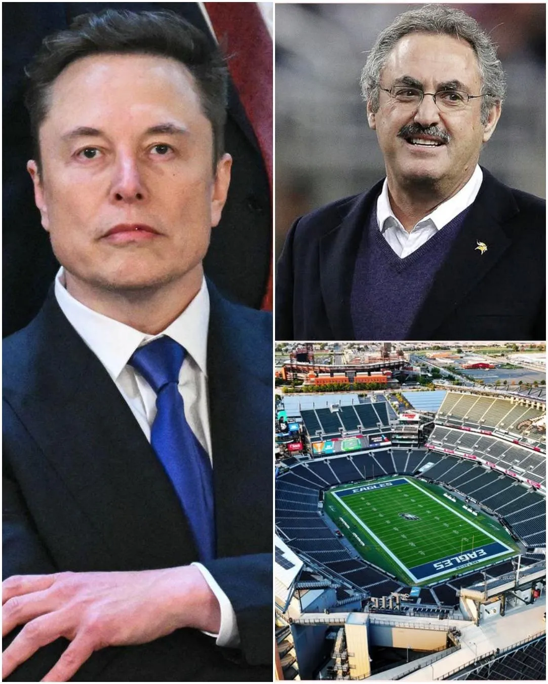 Cover Image for LA GRAN JUGADA DE ELON RECHAZADA: Musk ofrece cambiar el nombre del estadio US Bank a “Tesla Field” y rediseñar las camisetas de los Vikings de por vida, ¡pero el dueño del equipo Zygi Wilf lo rechaza instantáneamente!
