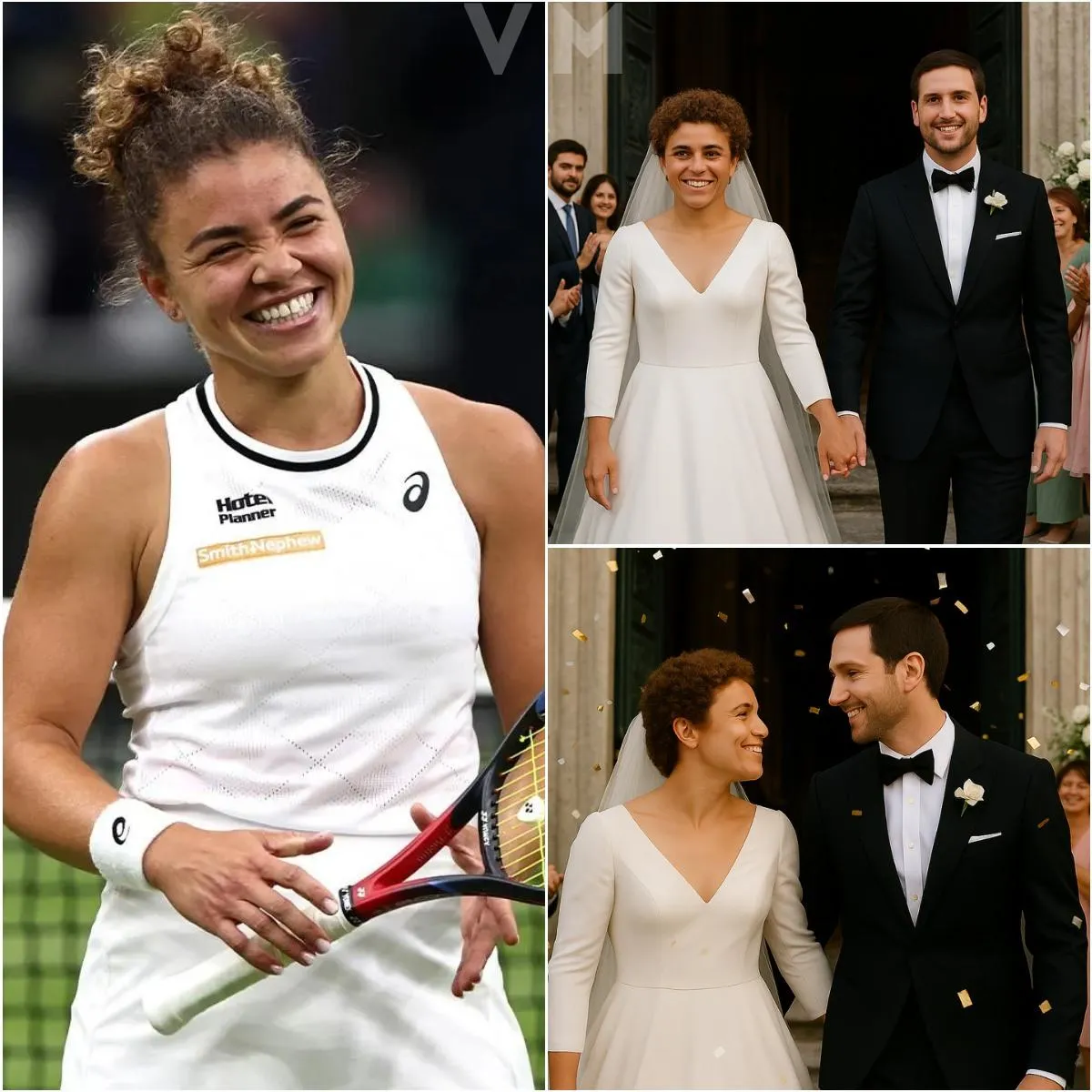 Cover Image for MISTERO SCIOCCANTE: la relazione tra Jasmine Paolini e Sara Errani è finita, e quello che è successo dopo ha lasciato tutti di stucco! Non più vista con Sara Errani, Jasmine Paolini ha sbalordito il mondo del tennis e i suoi fan annunciando qualcosa di inaspettato: si sposerà entro la fine dell’anno. Ma proprio mentre tutti cercavano di elaborare la notizia, Paolini ha pubblicato una serie di splendide foto del suo matrimonio con il futuro marito, e l’identità dell’uomo ha lasciato i suoi fan sotto shock.