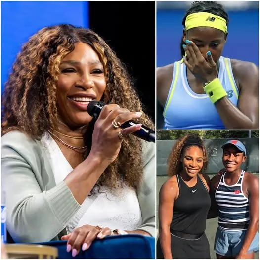 Cover Image for Former Coach Serena Williams Strikes Back Fiercely as Fans Attack Coco Gauff After Shocking Loss at Canada Open – Serena Williams’ 12-Word Response Causes a Storm!