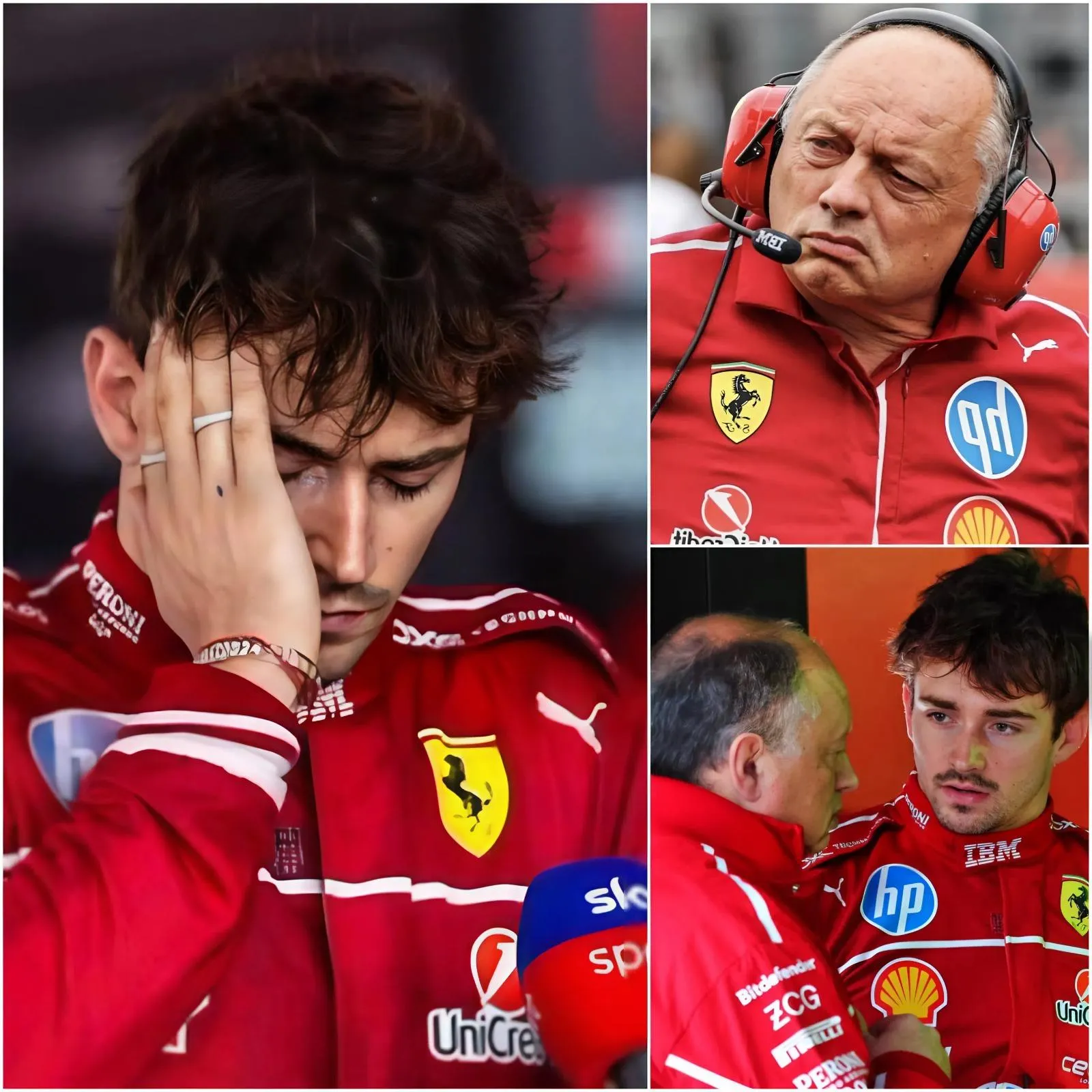 Cover Image for CAOS ALLA FERRARI: Leclerc ignora l’ultimatum di Vasseur, lancia una sfida sbalorditiva – rischio di esclusione già nella stagione 2026?!